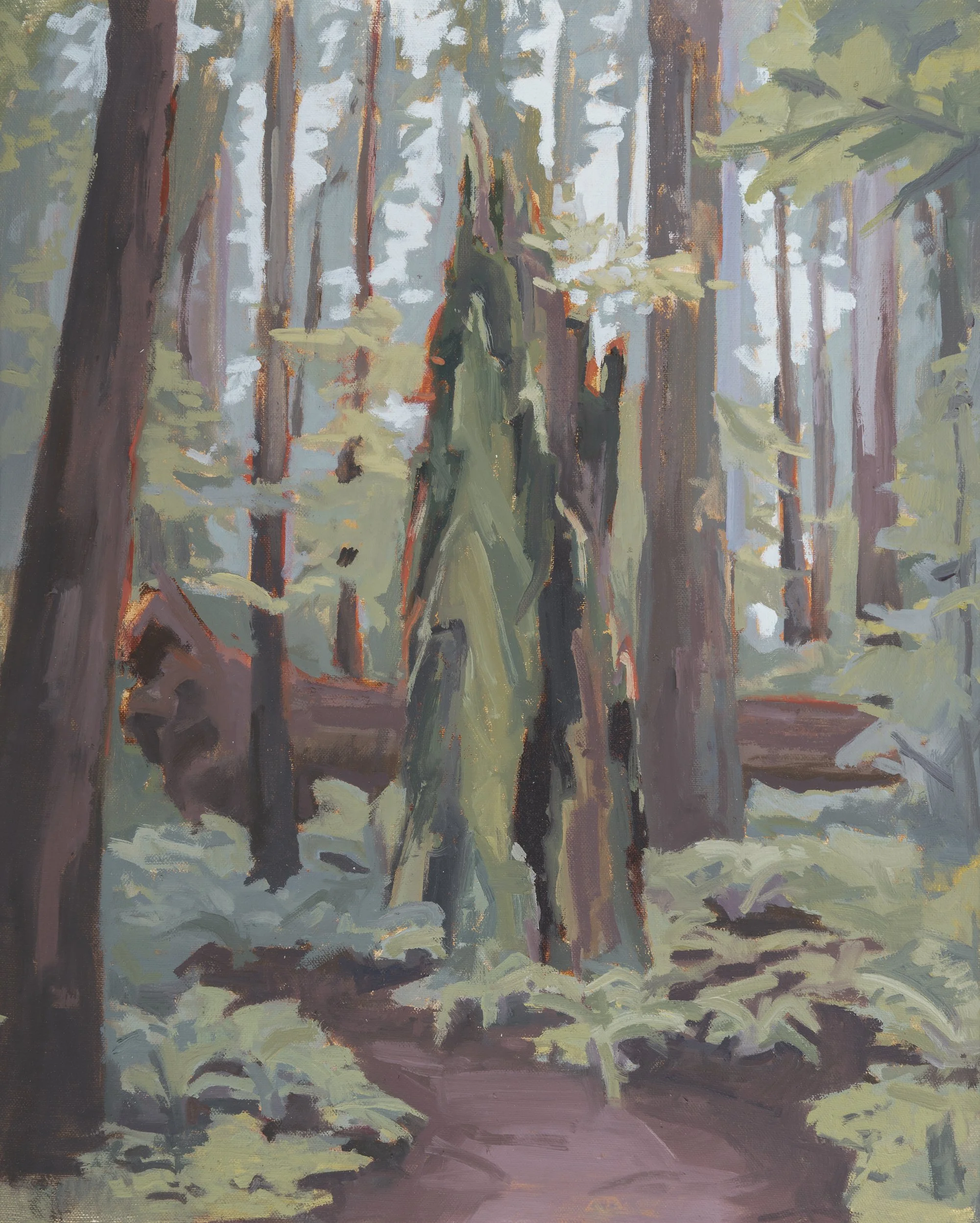 BROKEN GIANT, 20X16 in.