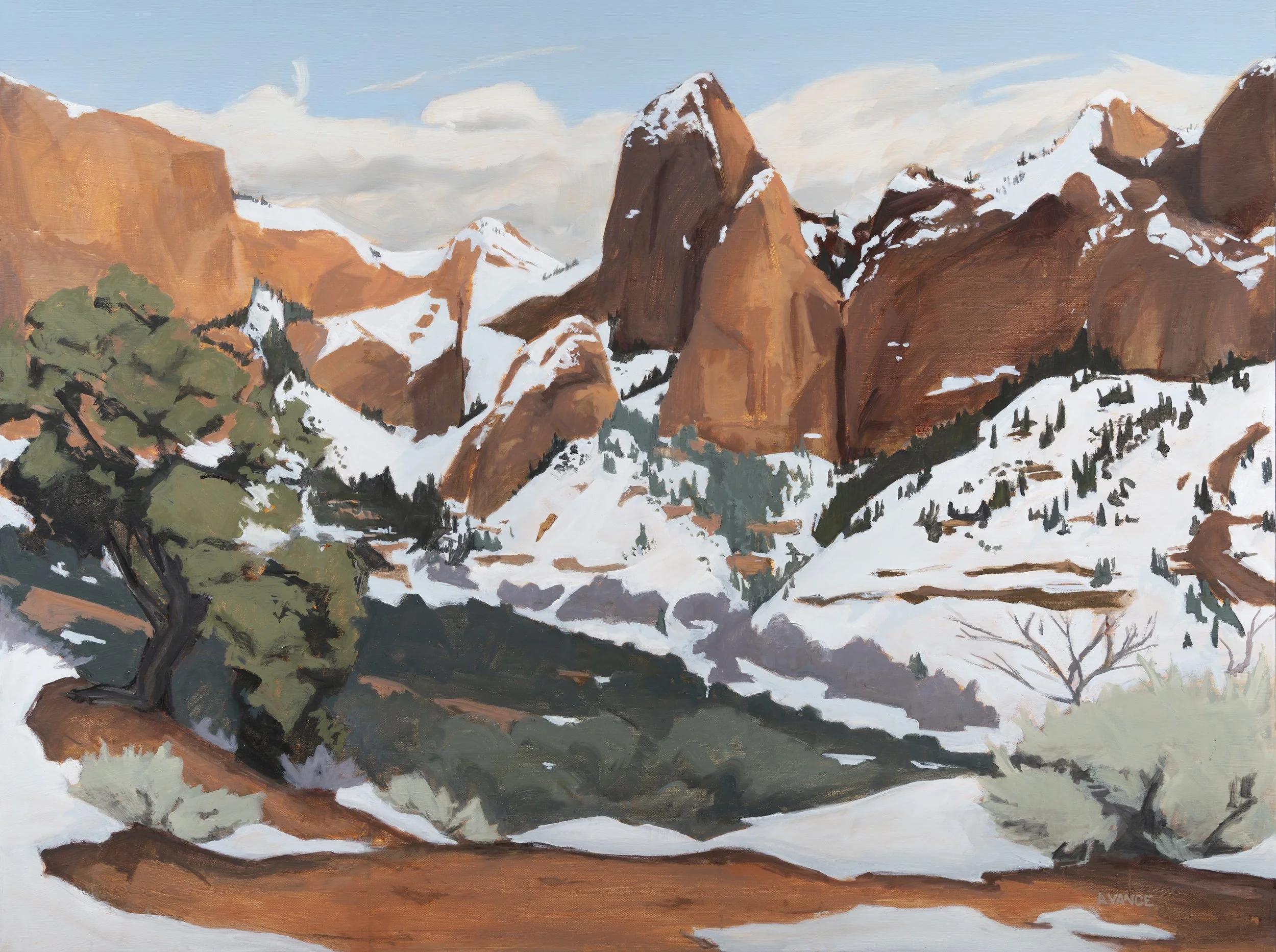 NORTHERN HERD, 36X48 in.