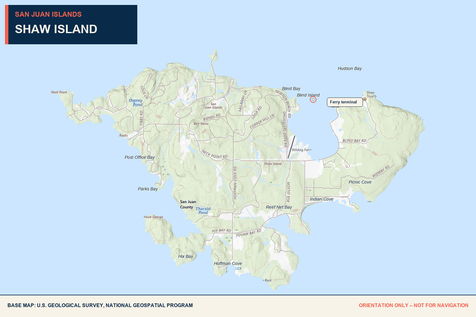 Shaw Island (Blind Bay)