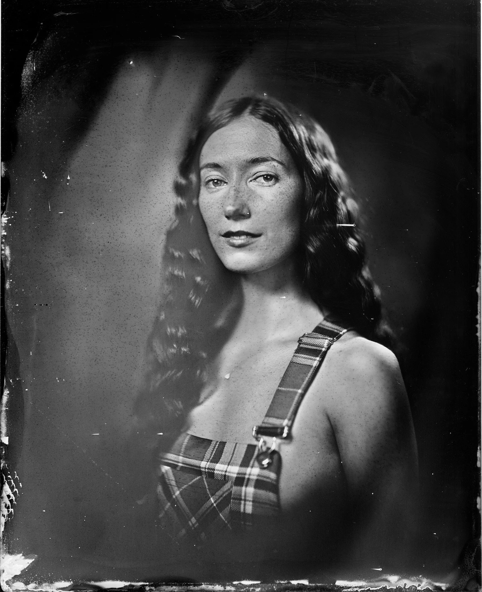 8x10 wet plate collodion tintype portrait made in Toronto