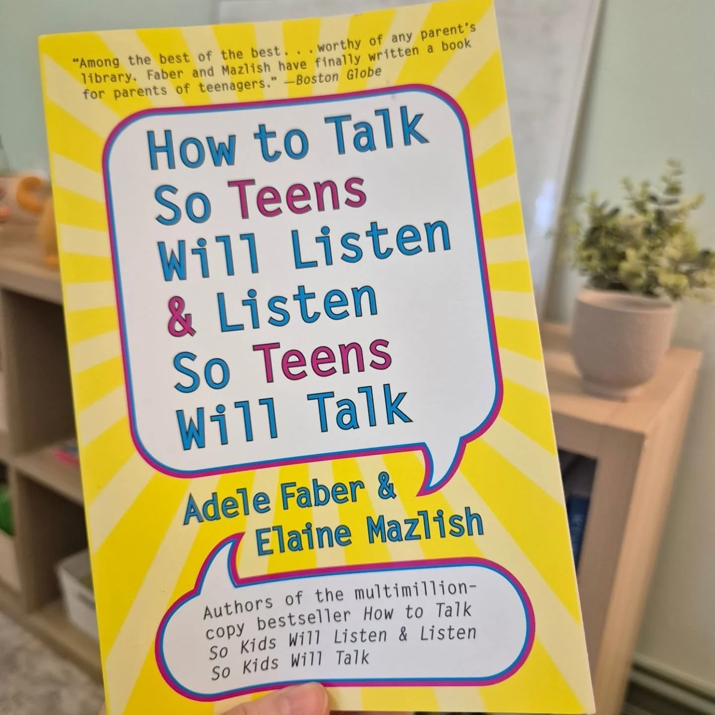 Great book recommendation, not just for parents, but anyone with a teen in their life they are looking to help support and guide.