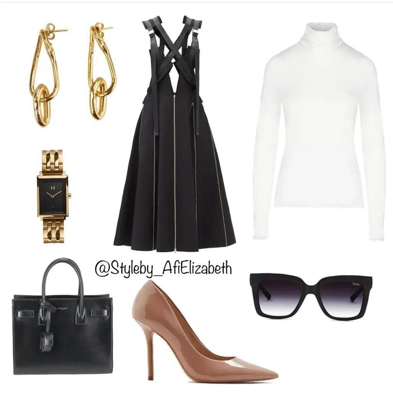 Edge with class... 

Your staples will never disappoint! 

#ootd #styleinspired #businesswoman