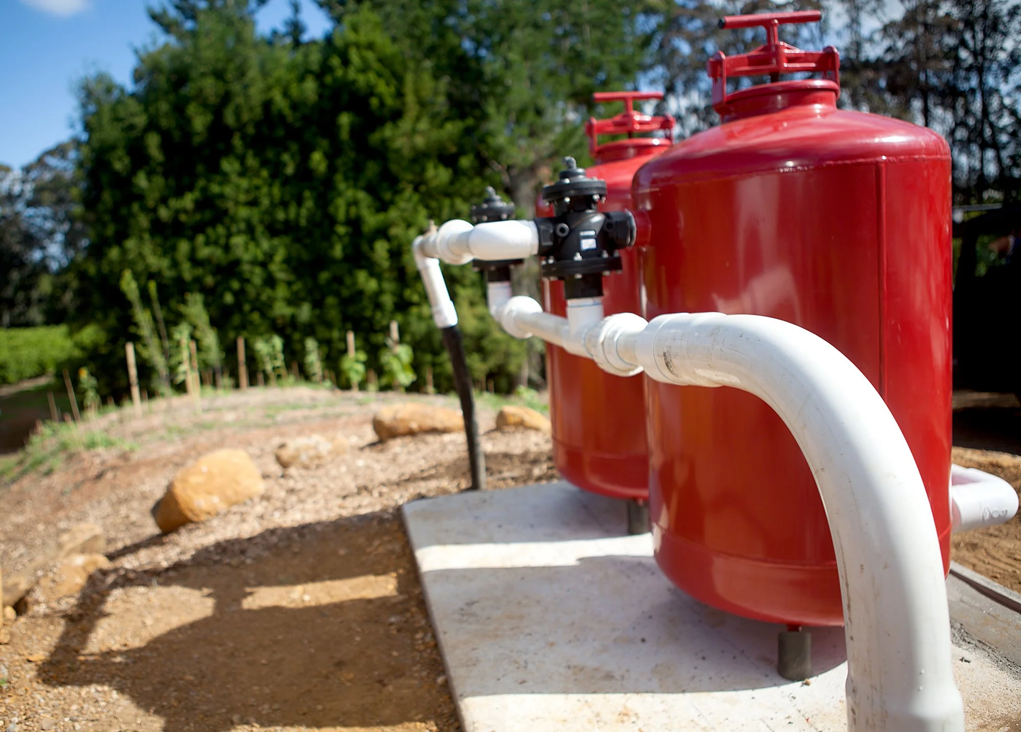 Orchard irrigation