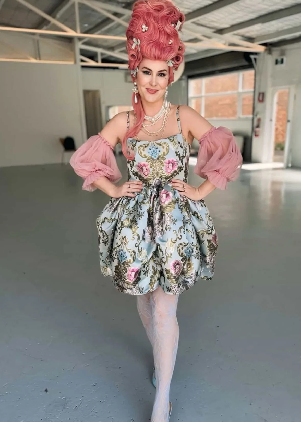 custom mini dress for claire