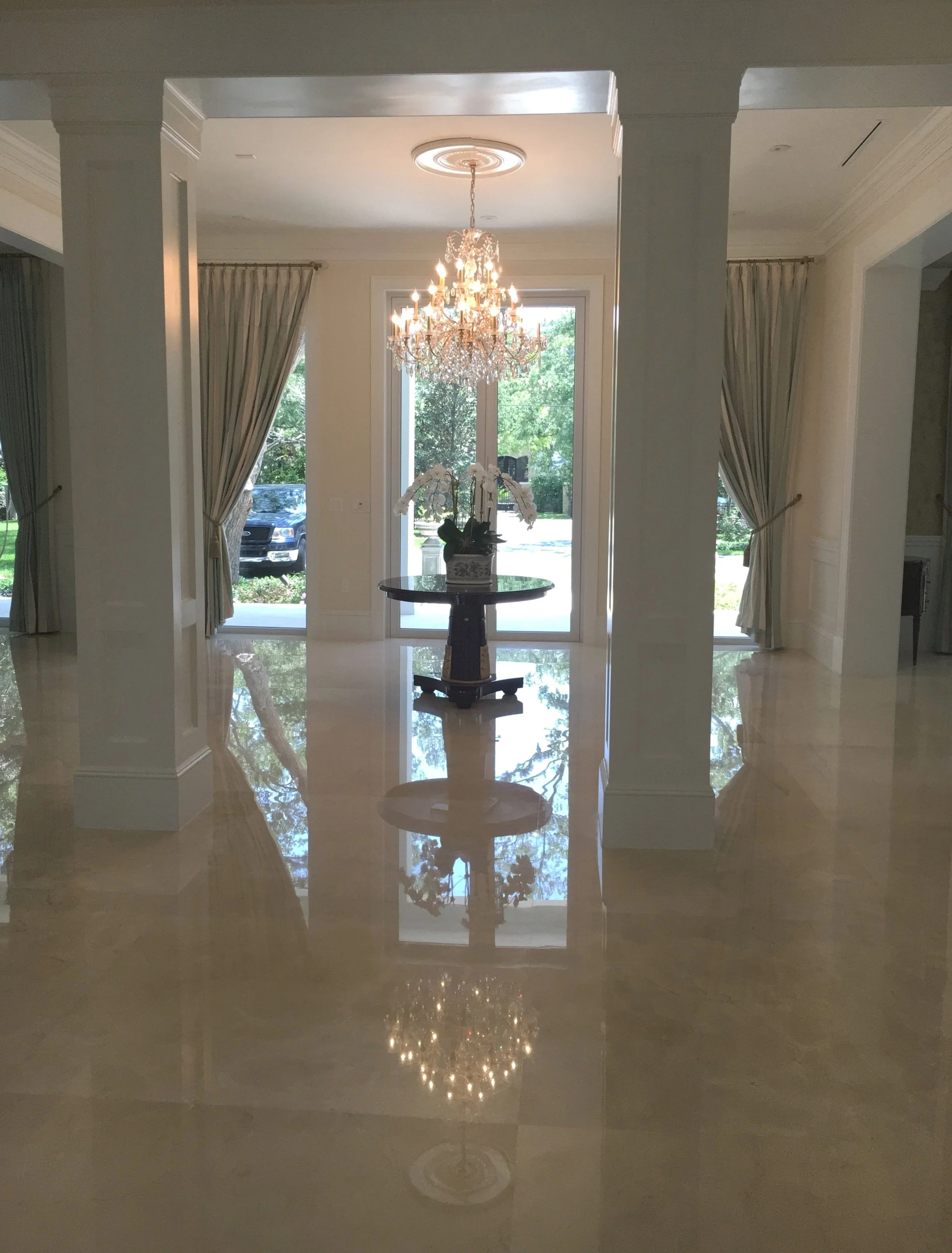 marble flooring grand entrance