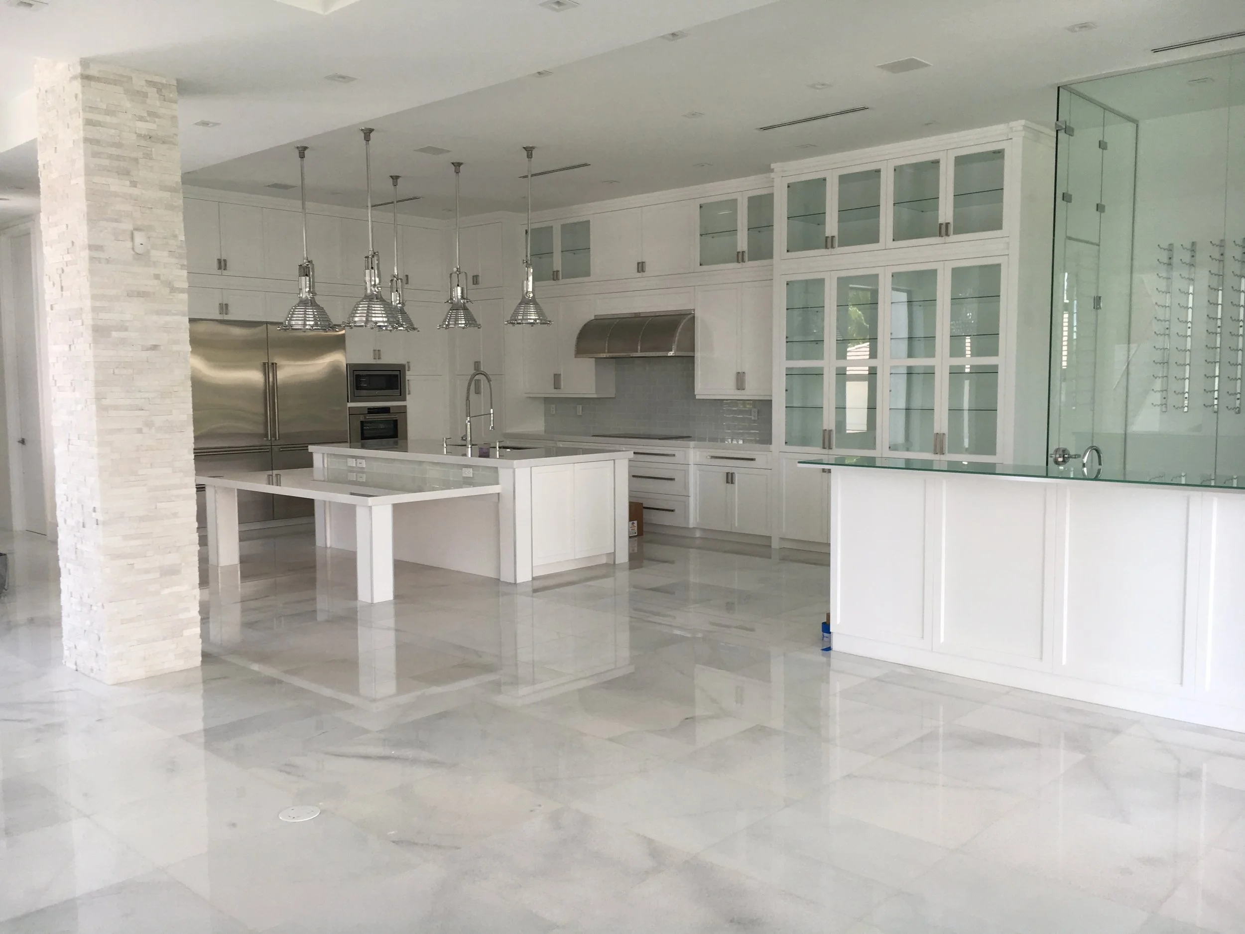 natural stone kitchen flooring
