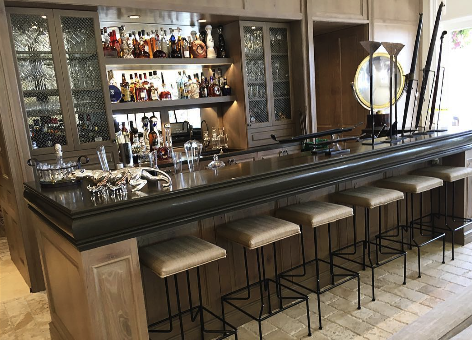 luxury home bar
