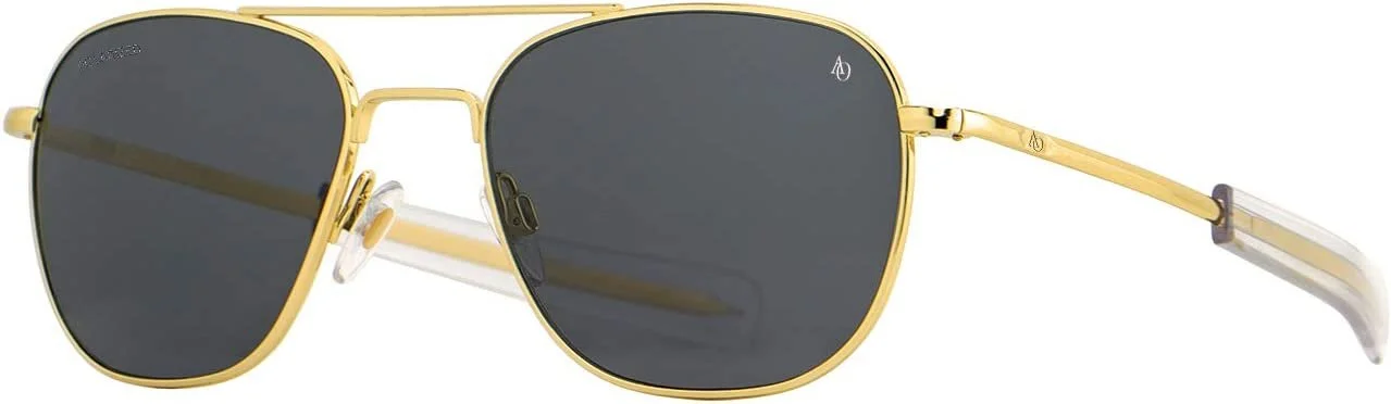 AO Original Pilot Gold Aviator Sunglasses, best gifts for $300 or less