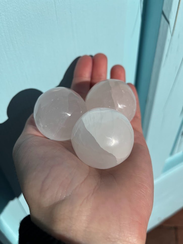 Selenite Spheres