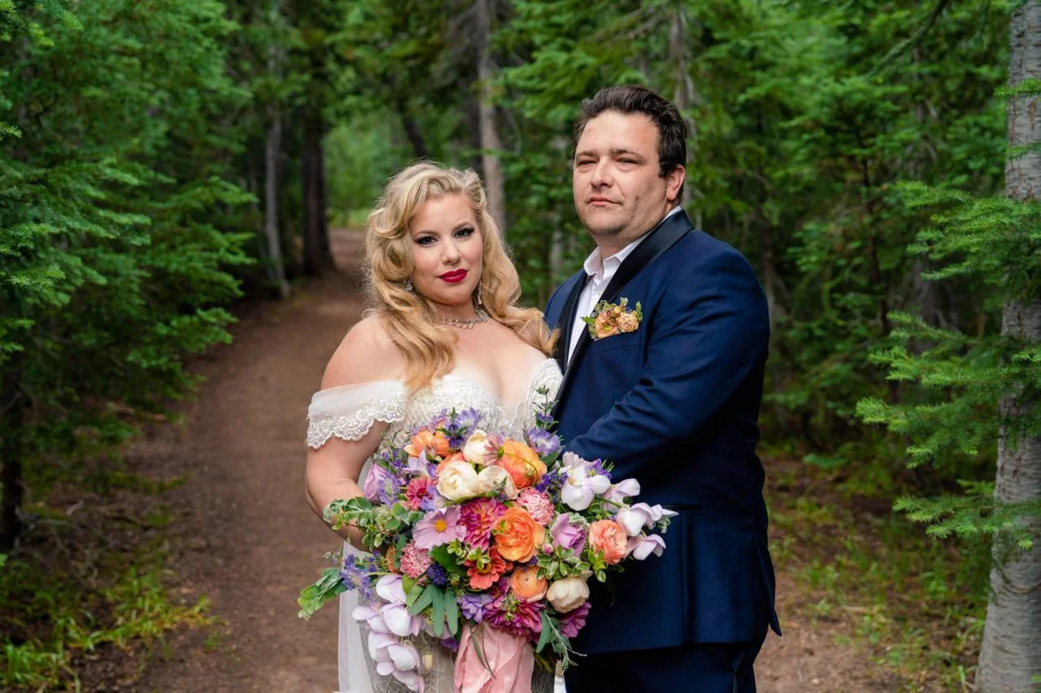Intimate Vow Renewal at Crater Lake, Oregon