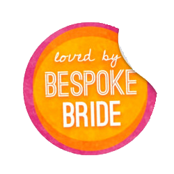 orange loved by bespoke bride