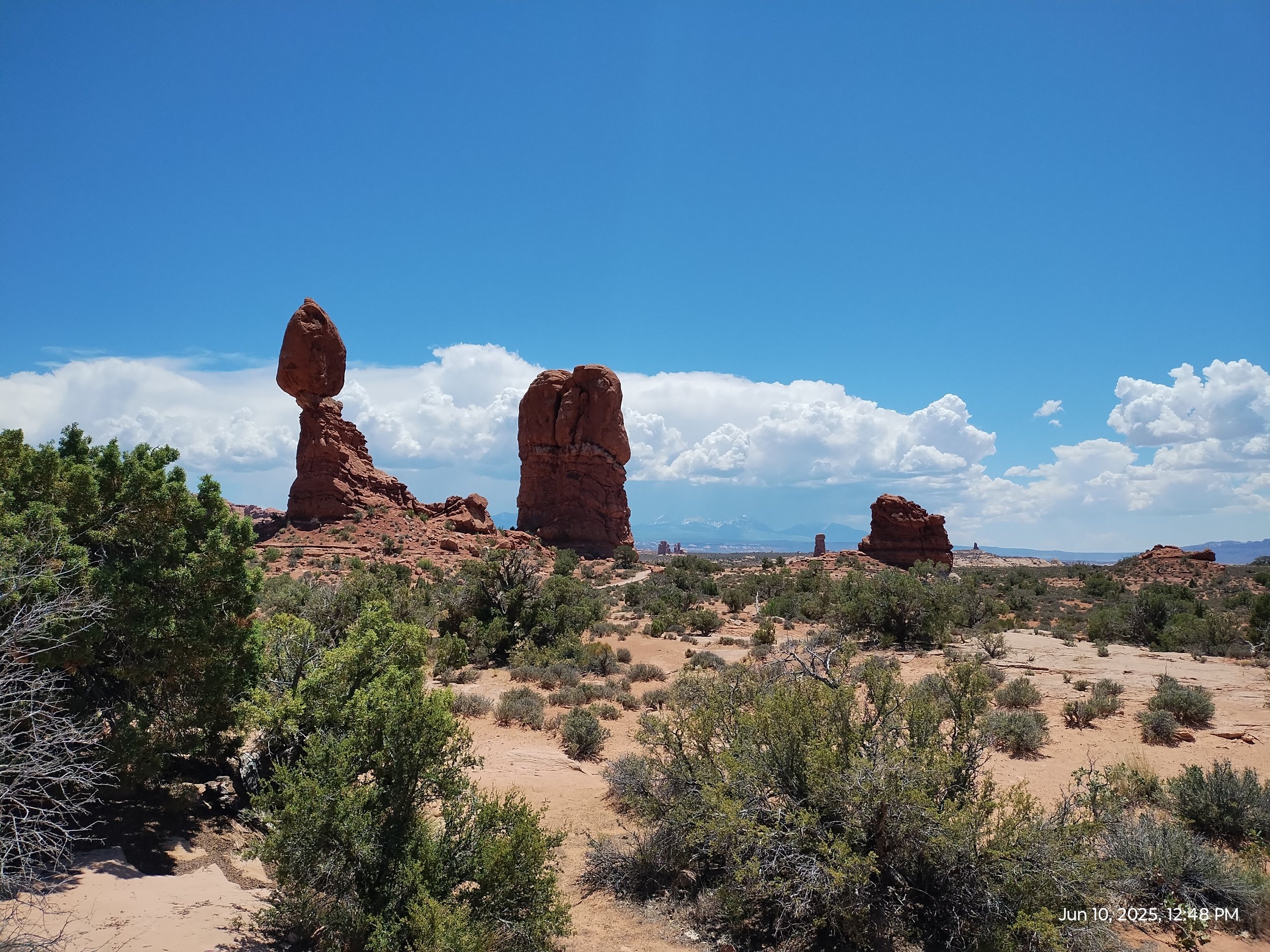 The windows with Balancing Rock