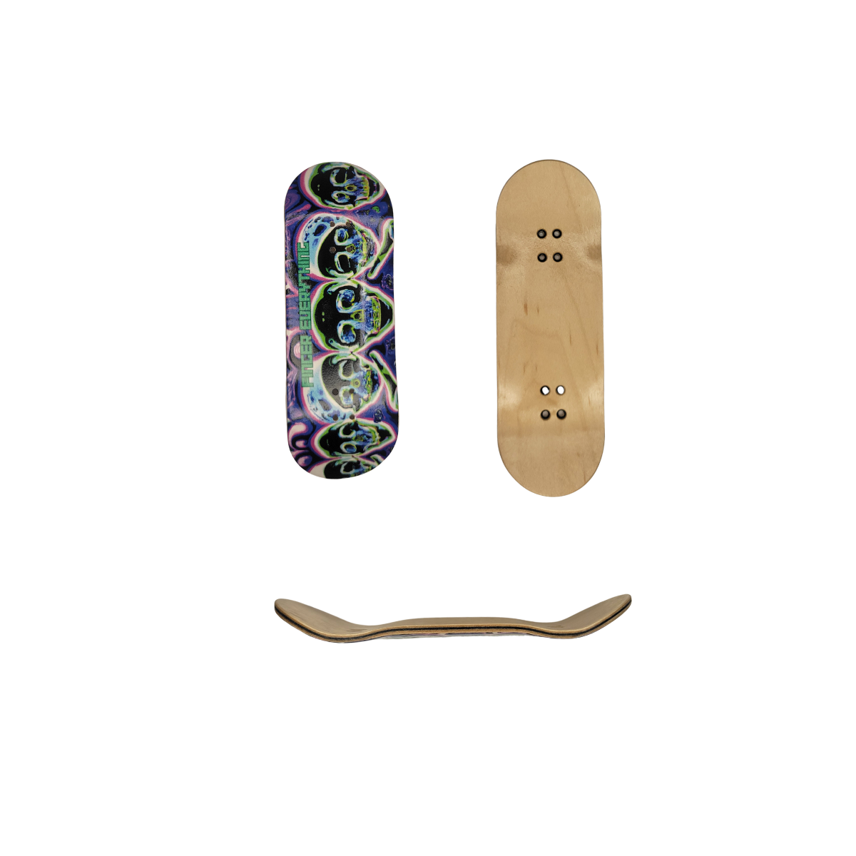 Finger Skateboard Detachable Multiple Scenes Abs Finger Skateboard