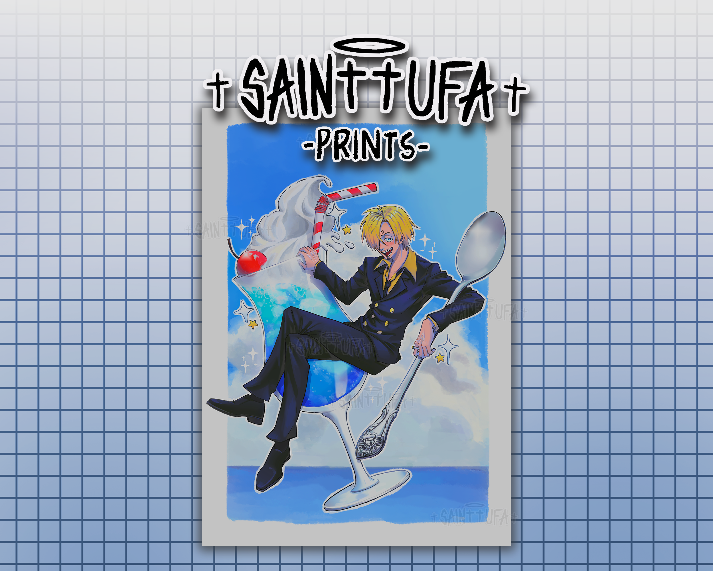 Cook with a Dessert Print