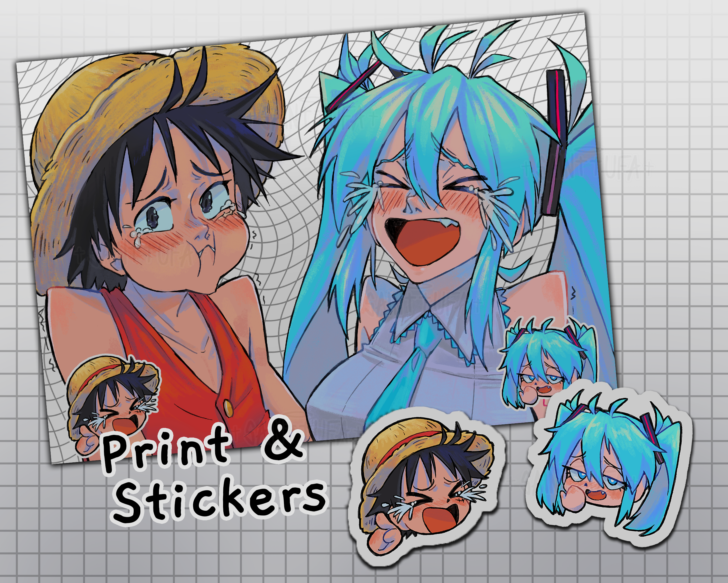 Laughing at You Print & Stickers