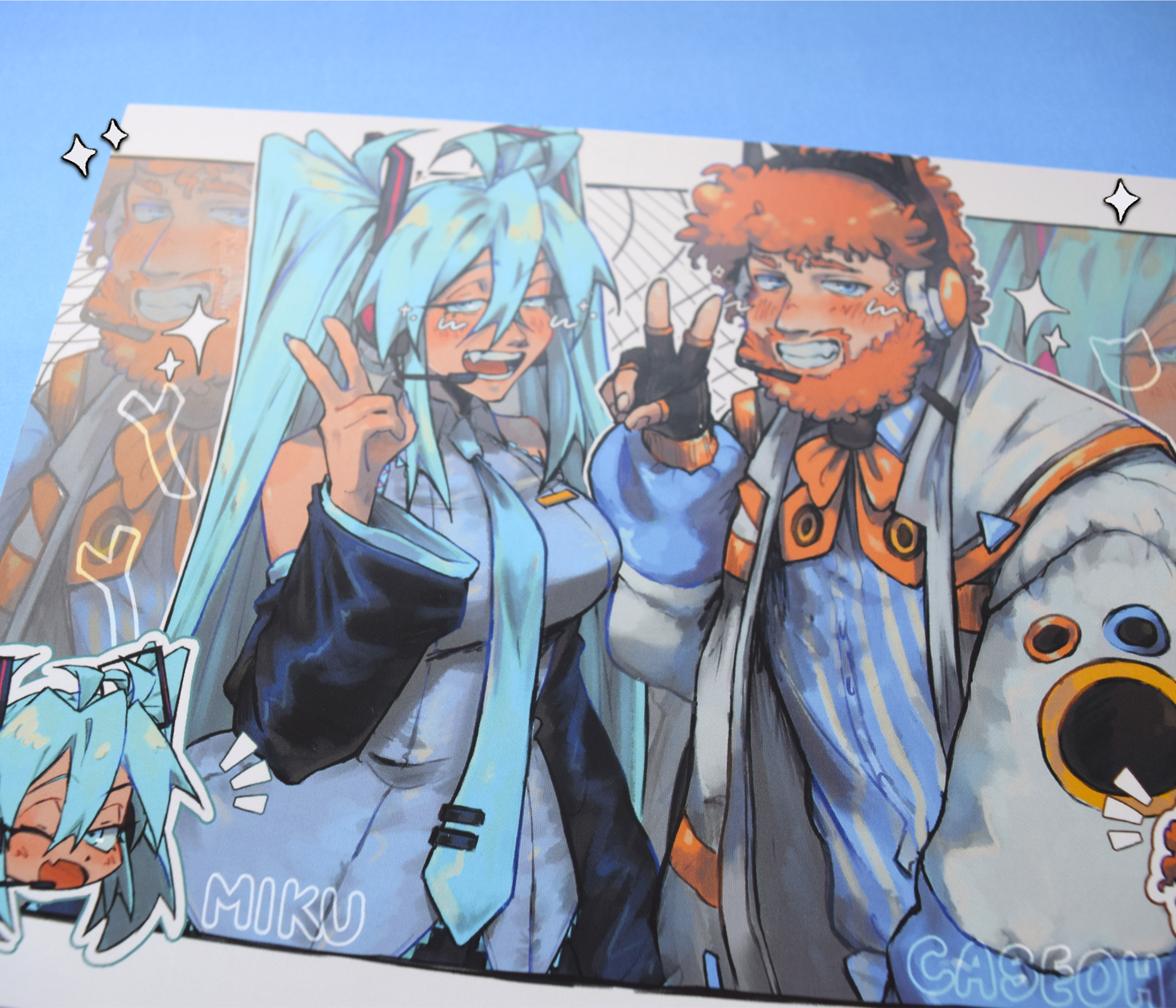 ✿ Caseoh x M Print ✿