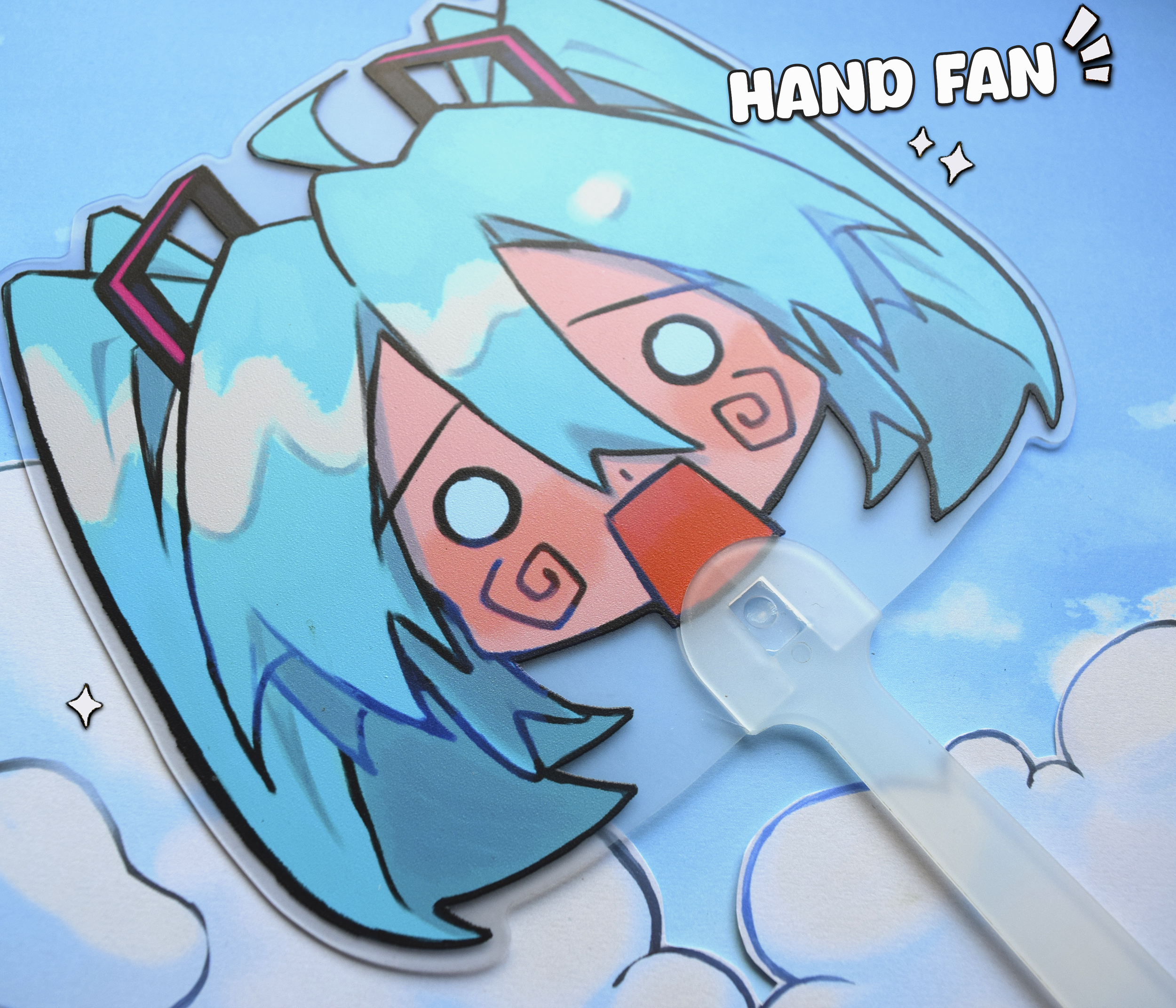 ✿ PVC Hand Fan ✿