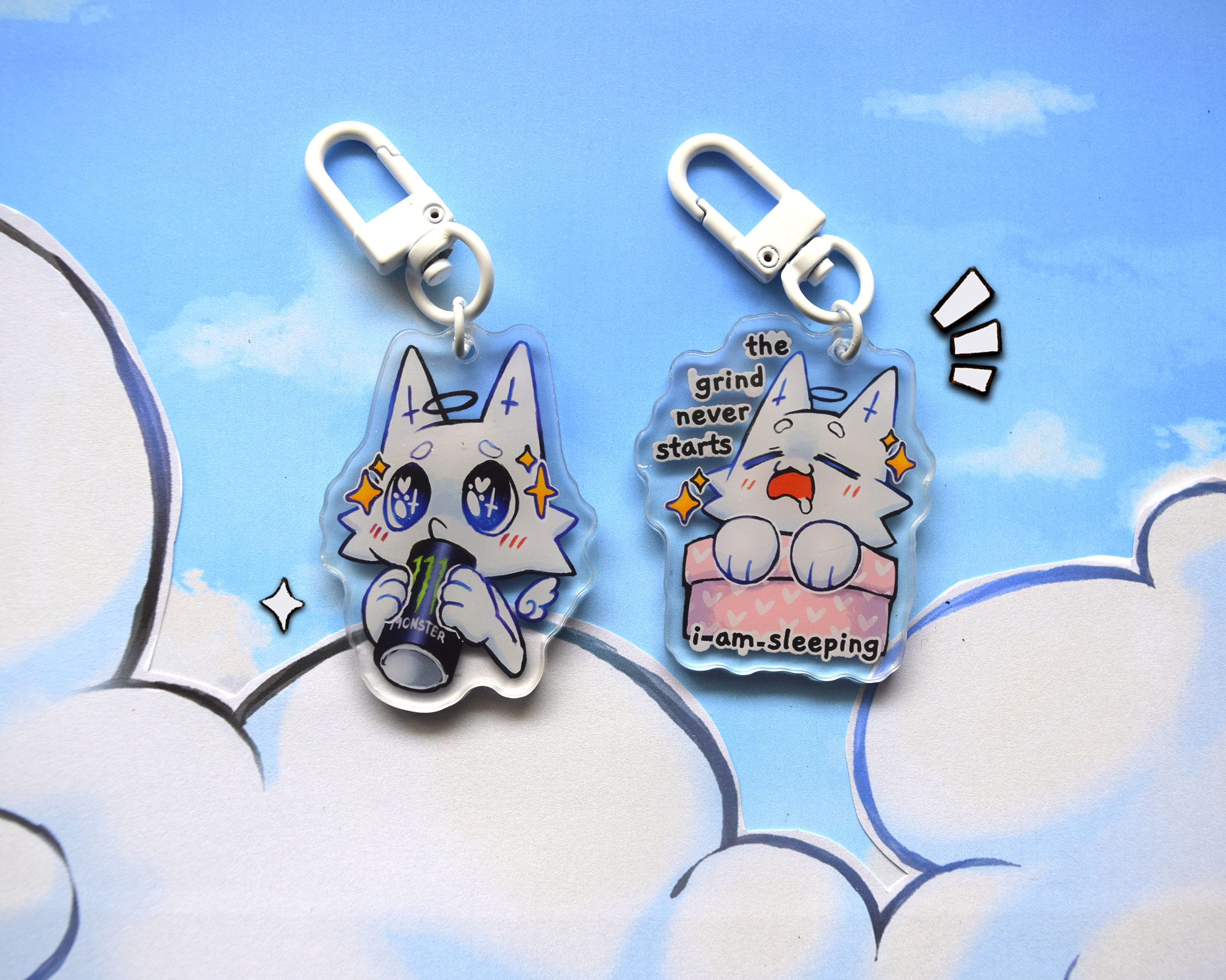 ★ SIN Meme Keychains ★