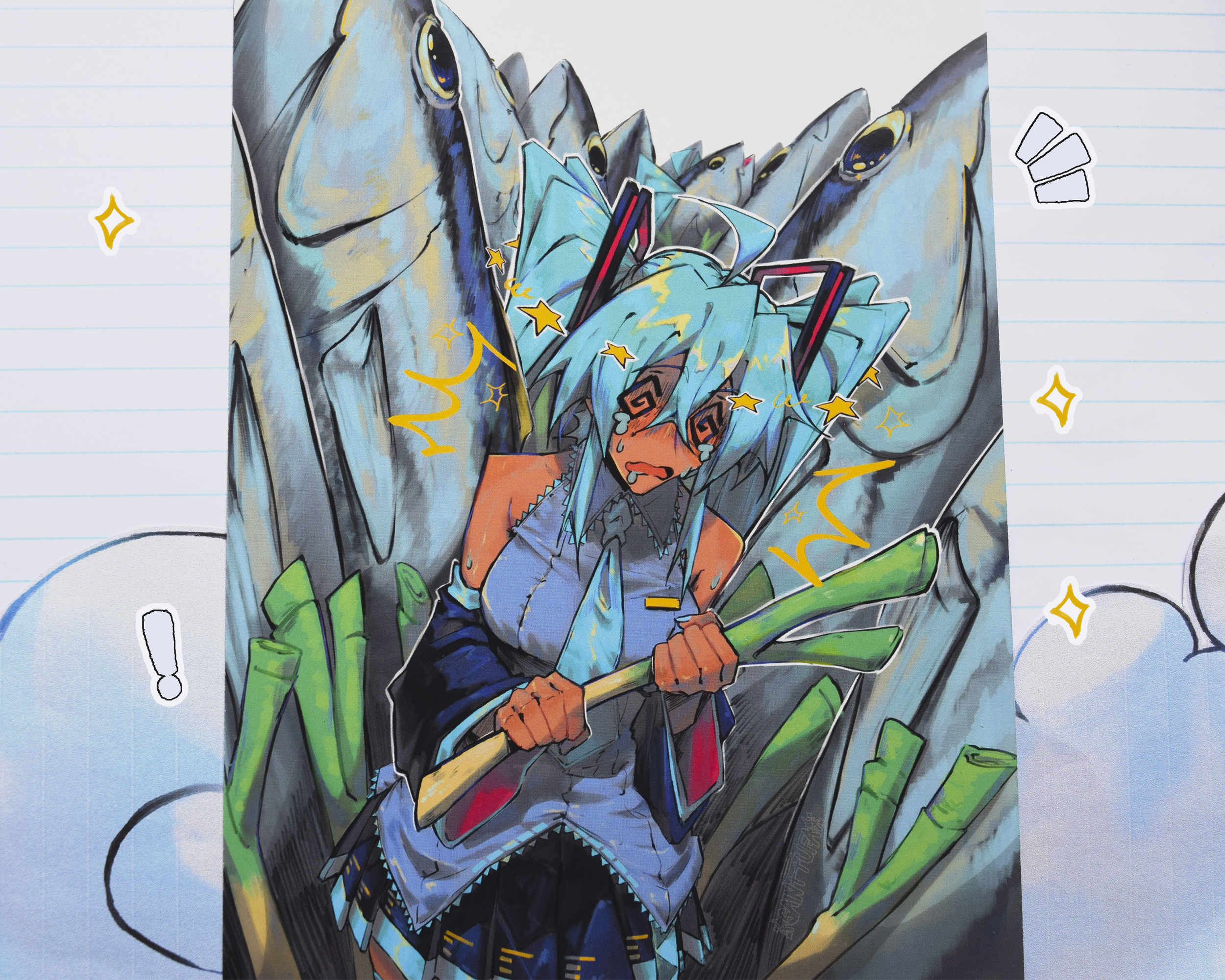 ✿ M Fish  PRINT ✿