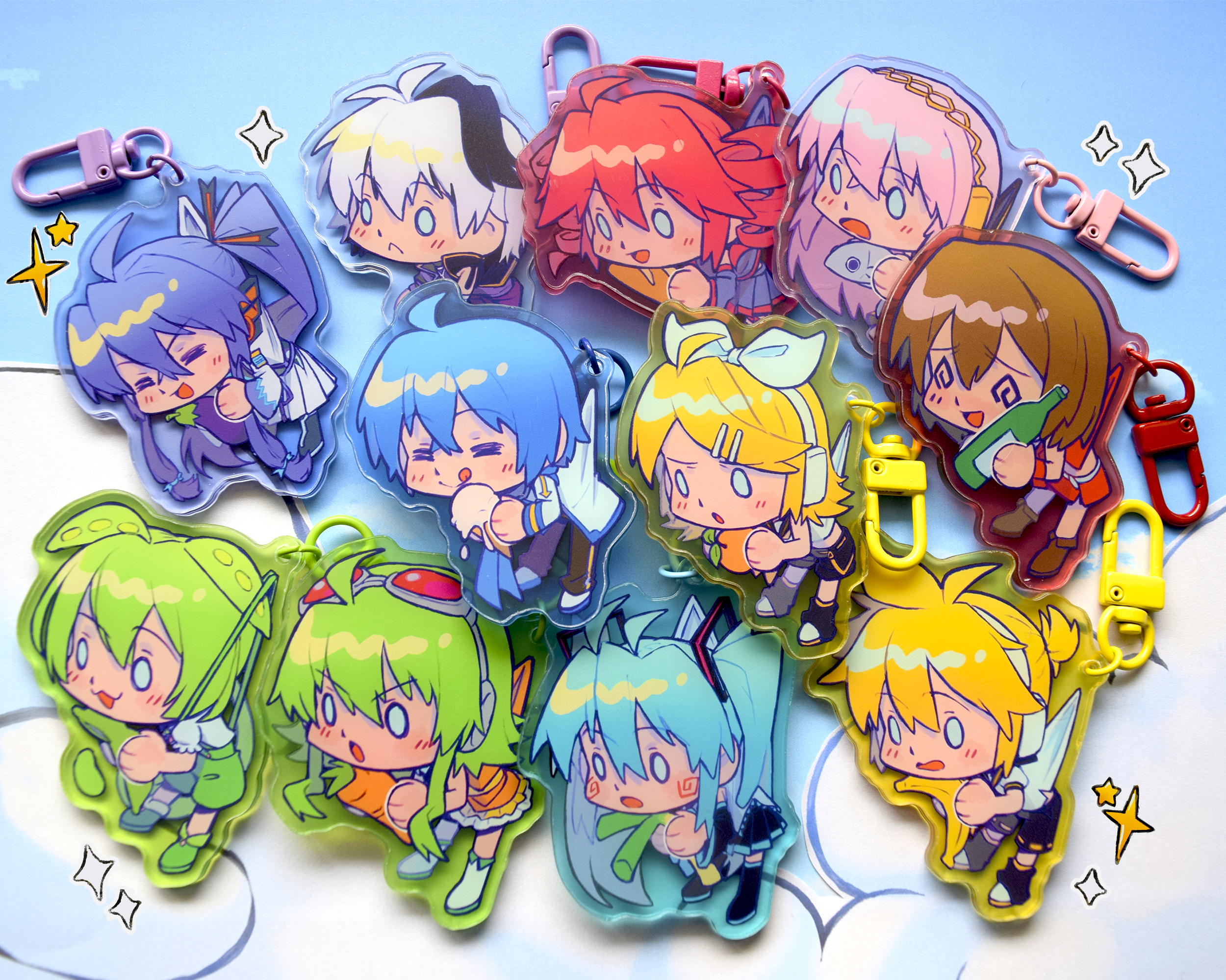 ☆Vocal Chibi Keychains☆
