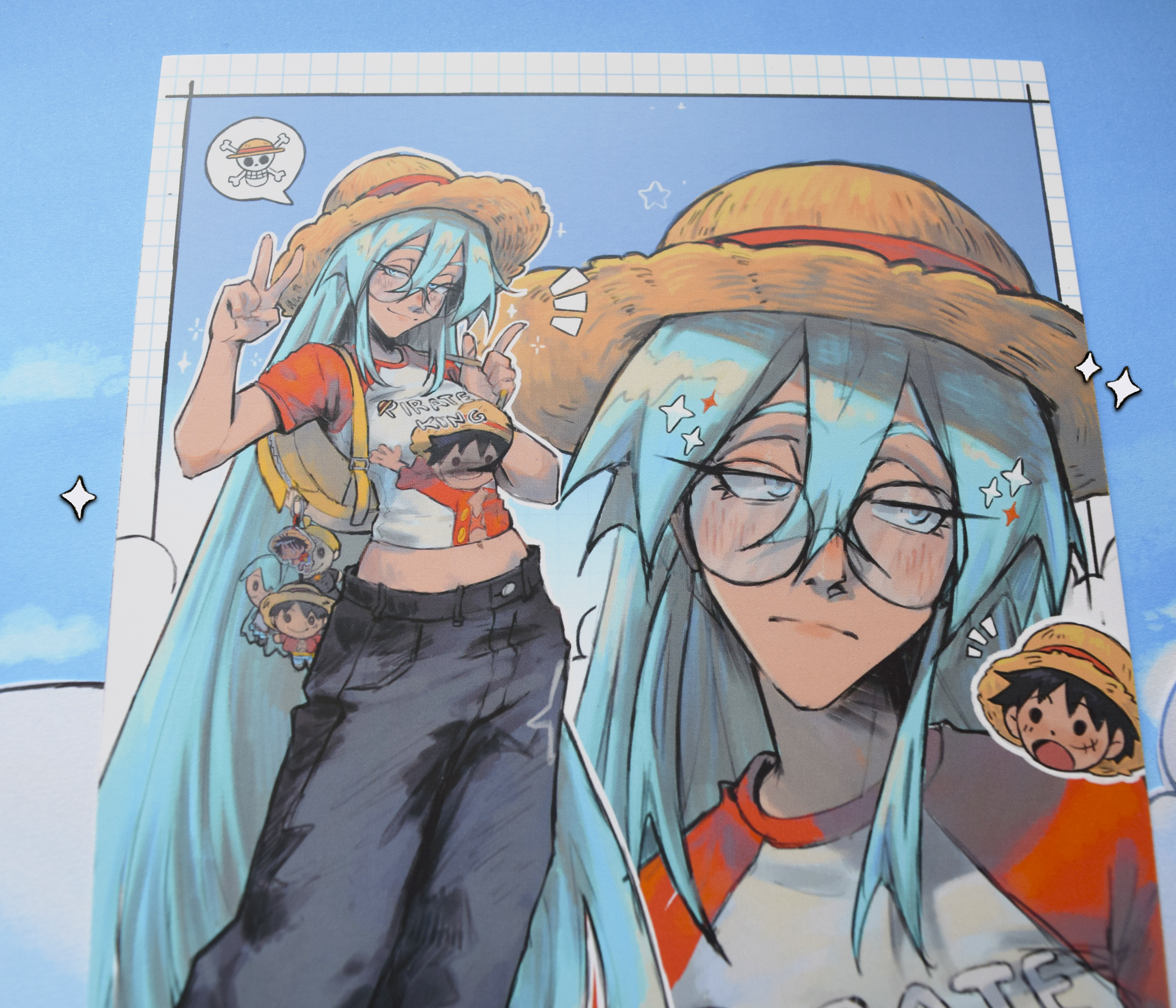 ✿ Pirate Fan PRINT ✿