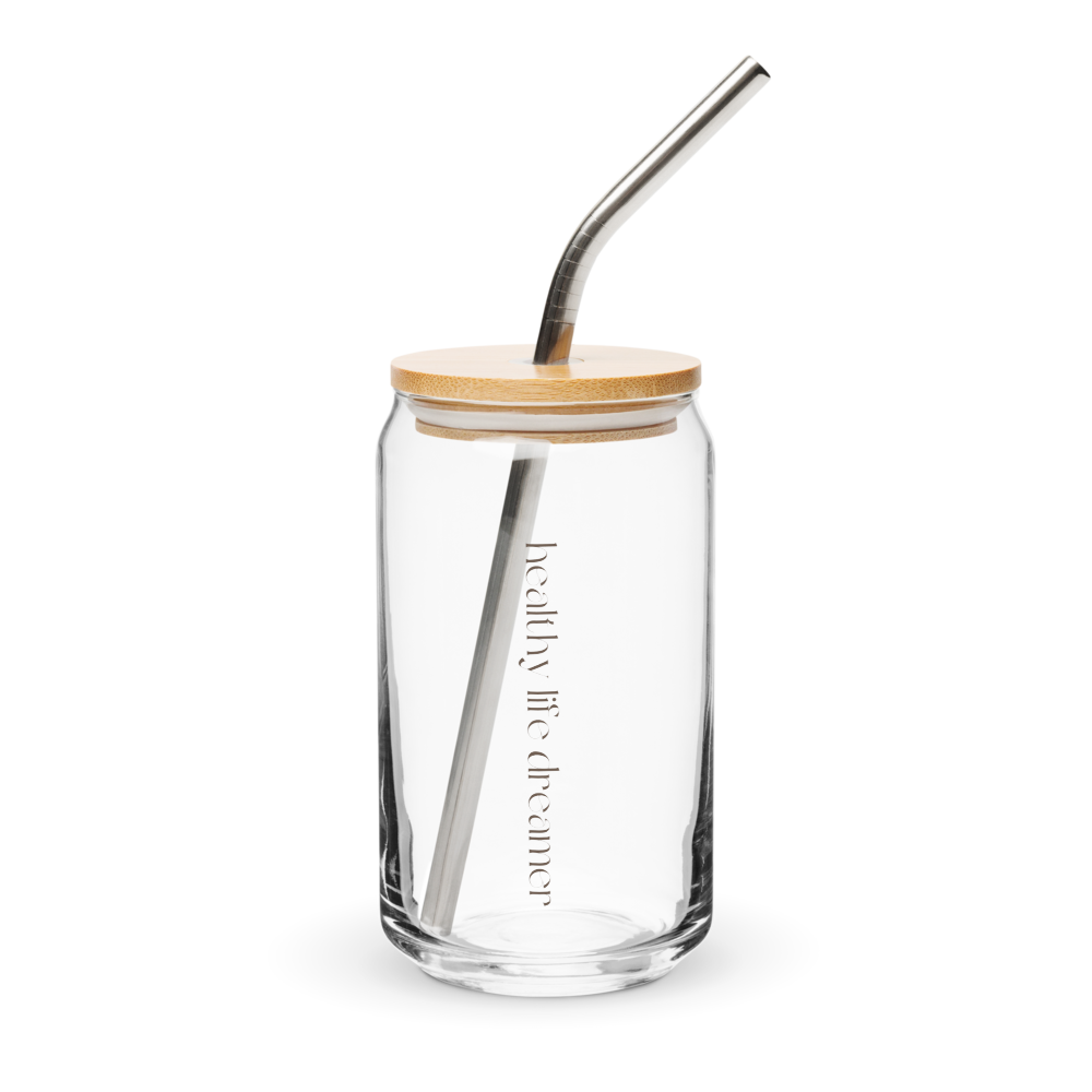The Healthy Life Dreamer Can-shaped glass