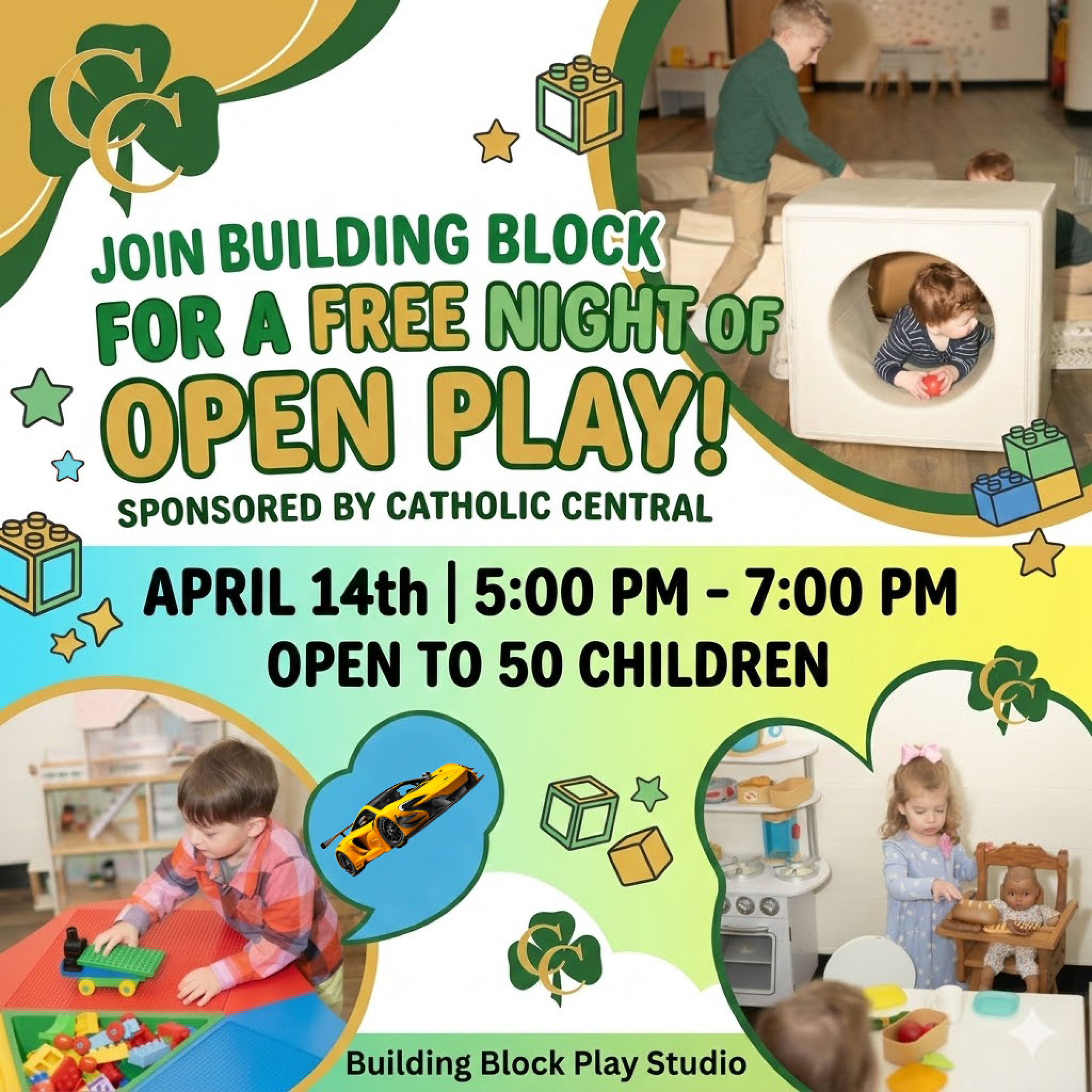 Free Play Night sponsored by Catholic Central