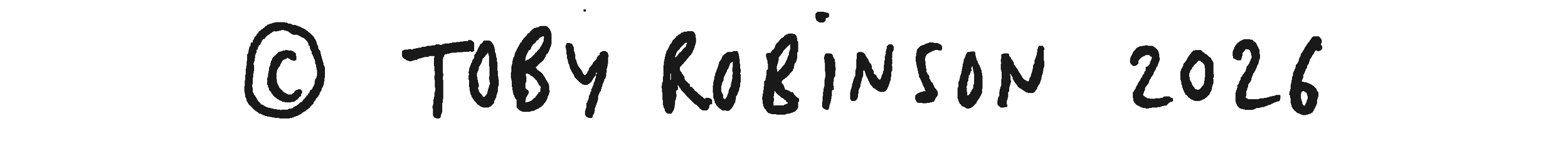 Toby Robinson Spatial Design Copyright 2026