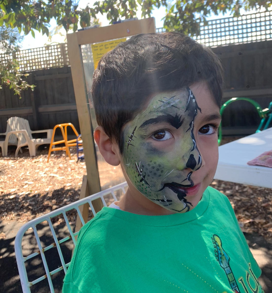 Half-face Zombie