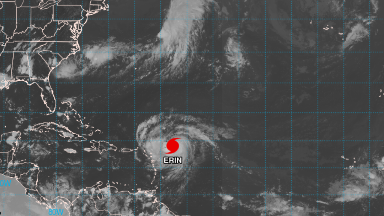 Hurricane Erin Becomes First of the 2025 Season