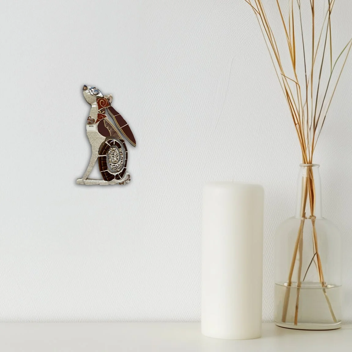 Sky Gazing Hare Hanging Decoration