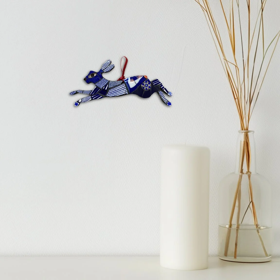 Running Hare Hanging Decoration