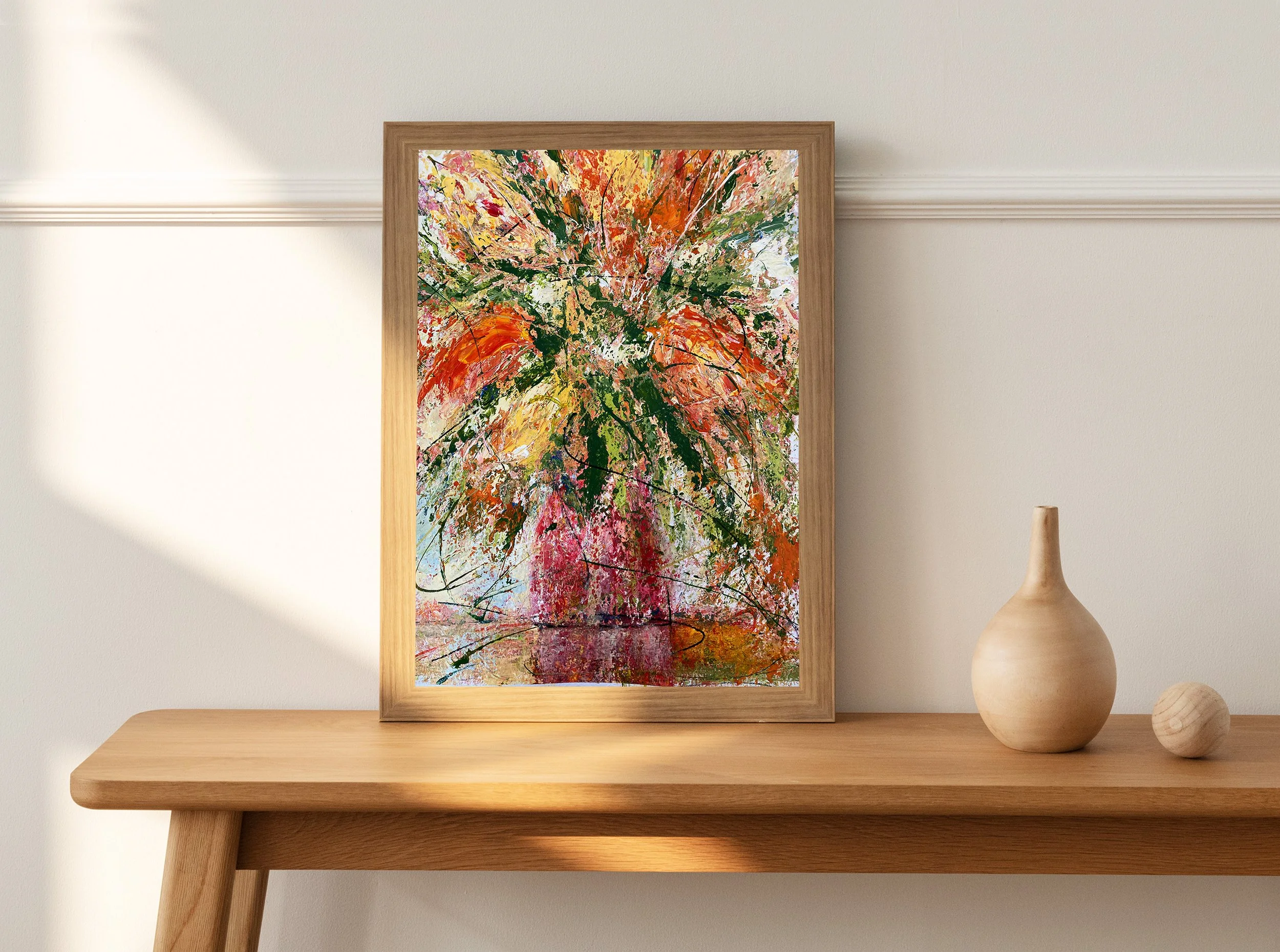 Orange Tulip Explosion Original