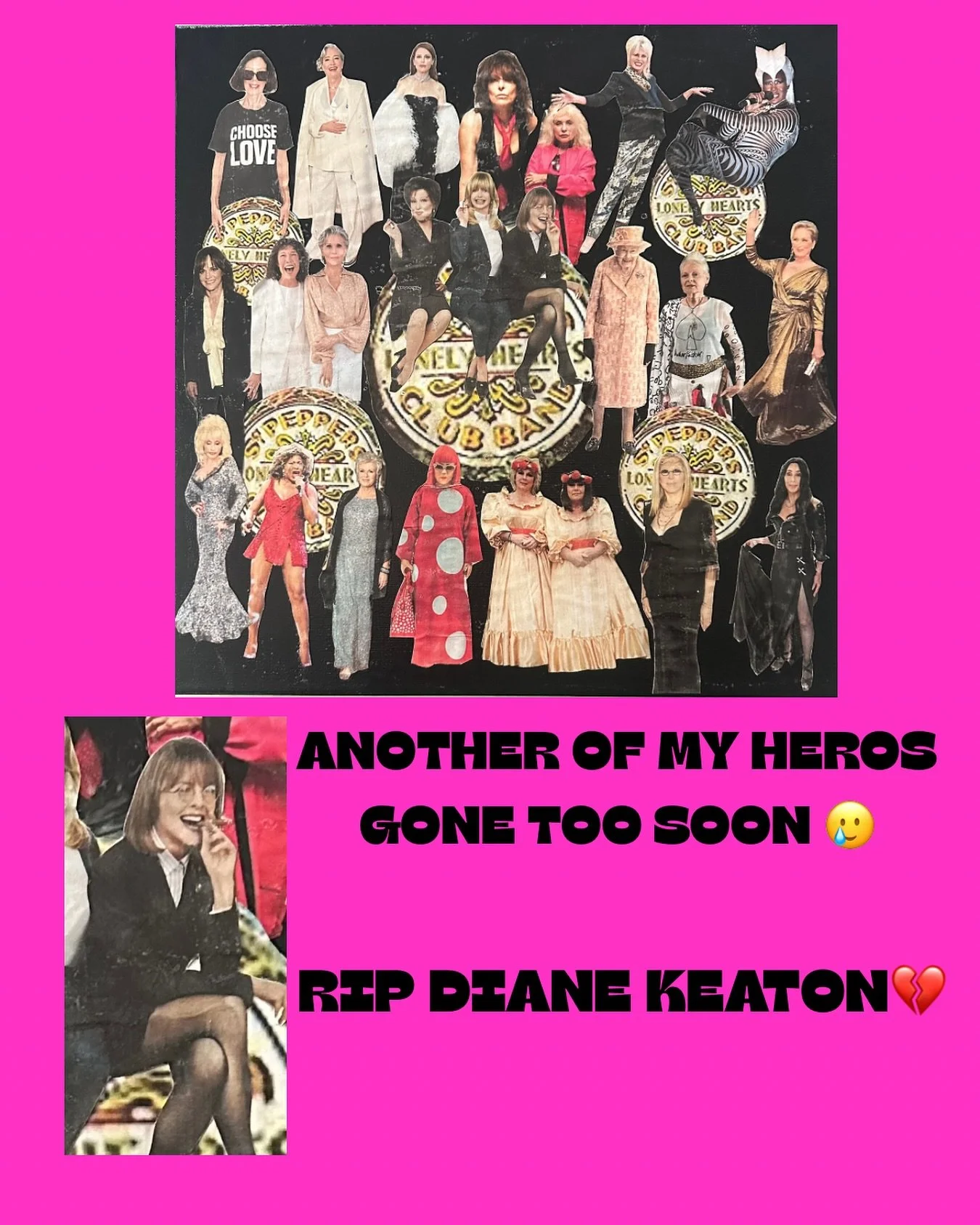 I made this collage two years ago&hellip; these women don&rsquo;t let age stop them from being amazing👌another one gone too soon💔🥲