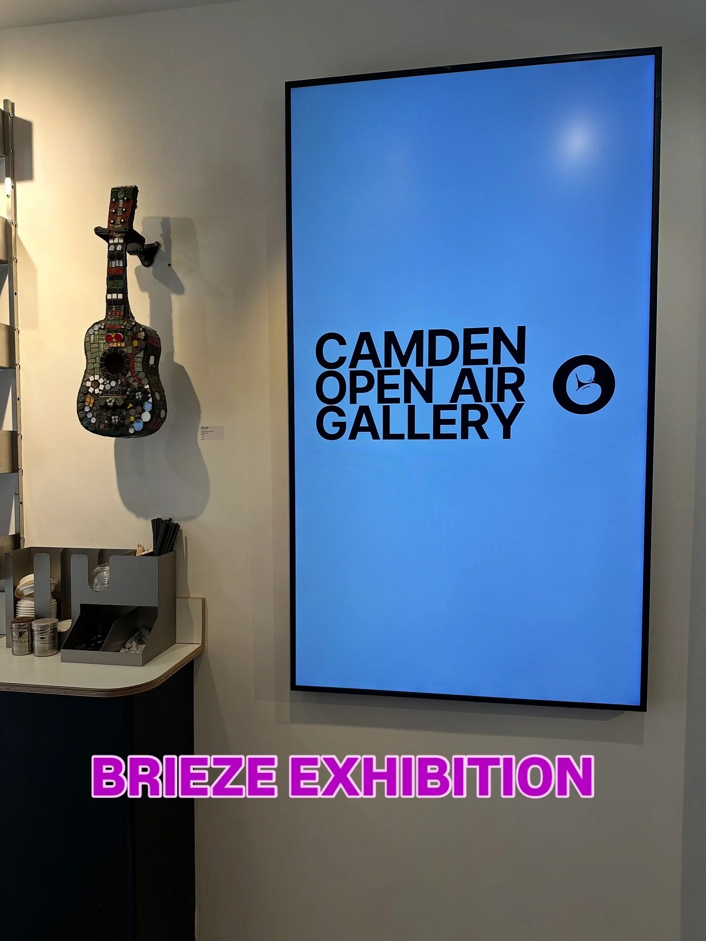 Thanks to everyone who braved the appalling weather for the pv on friday night! It&rsquo;s a fab exhibition &amp; definitely worth seeing&hellip; it will be on until Nov 3rd&hellip; 🎆🎇 #artexhibitionlondon #artgallerylondon #artincamden #camdenlife