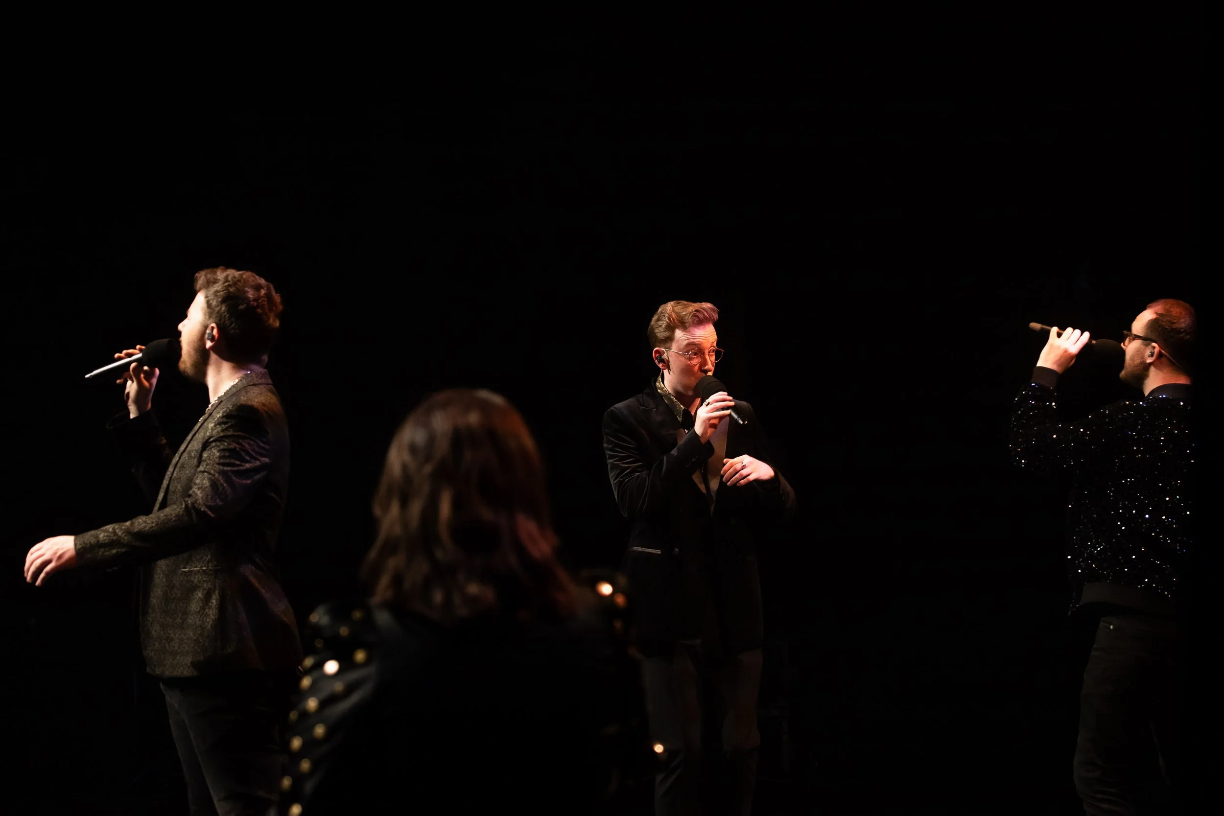 Owen in concert with The Swingles - 4