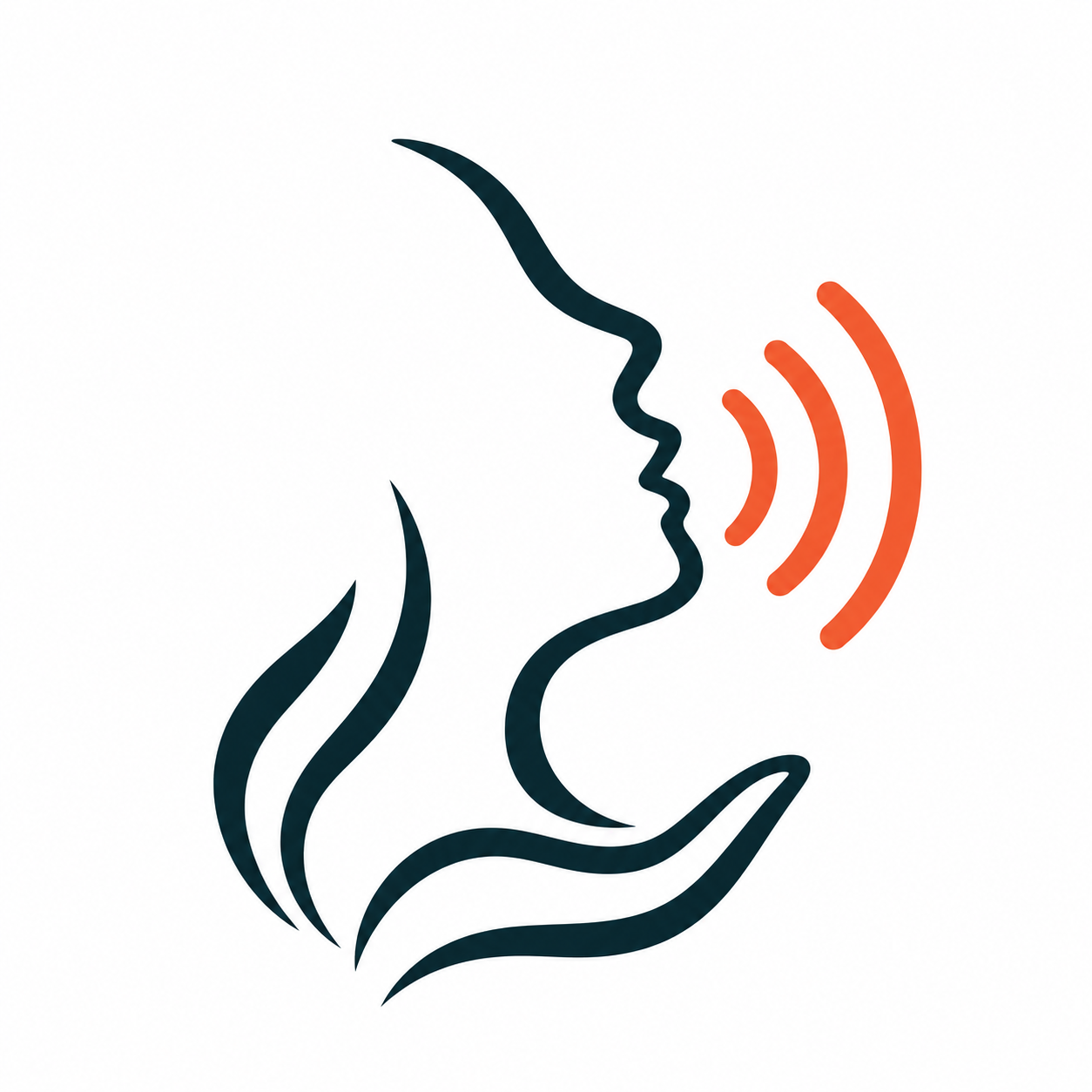 Abstract image representing voice use and vocal health content