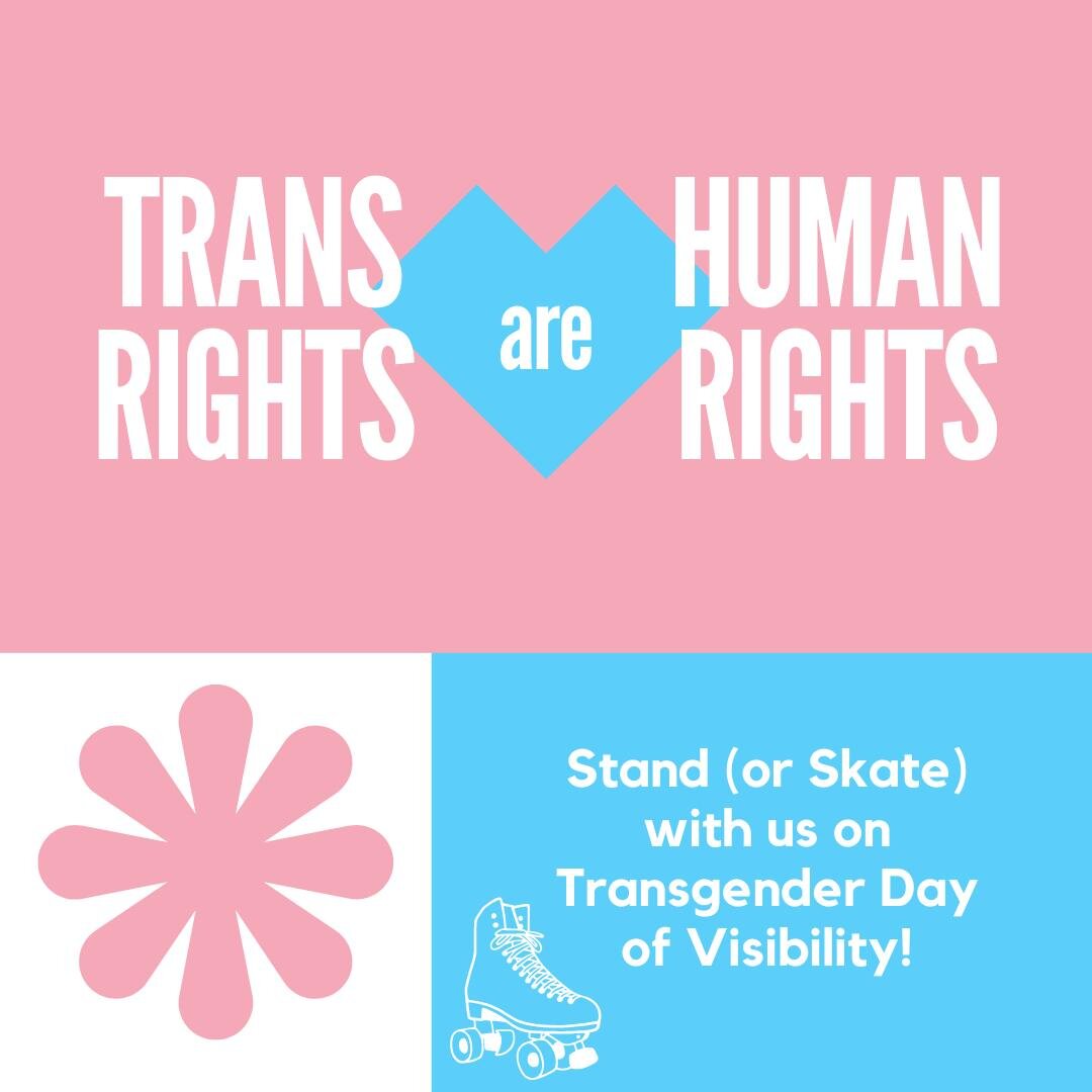🌈🏳️&zwj;⚧️ Happy Transgender Day of Visibility! 🏳️&zwj;⚧️🌈

Today, we celebrate and honor the resilience, strength, and beauty of our transgender community. At Root River Rollers, we believe in inclusivity, diversity, and equality for all. Roller