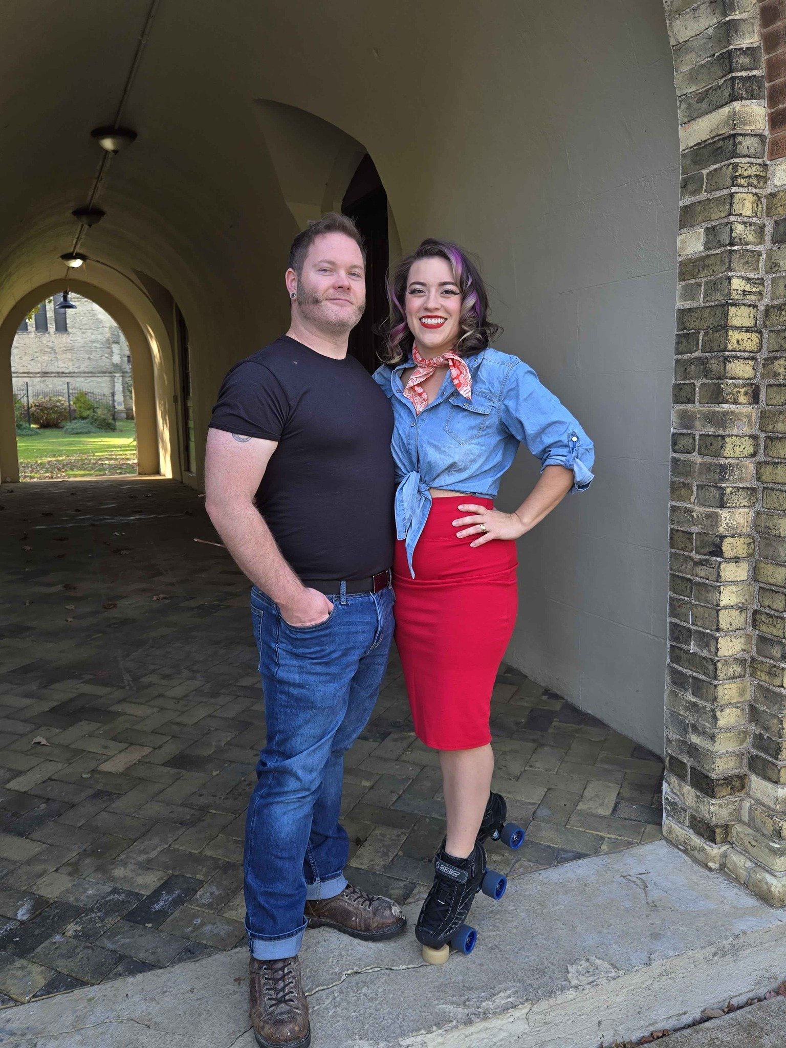 The Root River Rollers 2025 calendar is on its way! Here's just a little sneak peek 🧐 These are some behind-the-scenes shots, but just wait until you see the fun images we've included in our calendar!

#RootRiverRollers #2025Calendar #rockabilly #pi