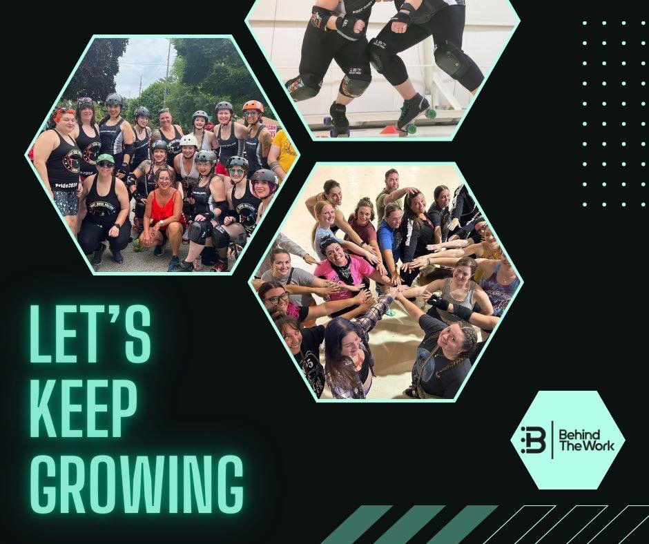 We love our community and want to help you grow! 🩵

Behind the Work can help your small business grow with digital marketing. Just like they&rsquo;ve helped us!

Let&rsquo;s keep growing. Together!

#weloveoursponsors #rollerderby #growyourbusiness 