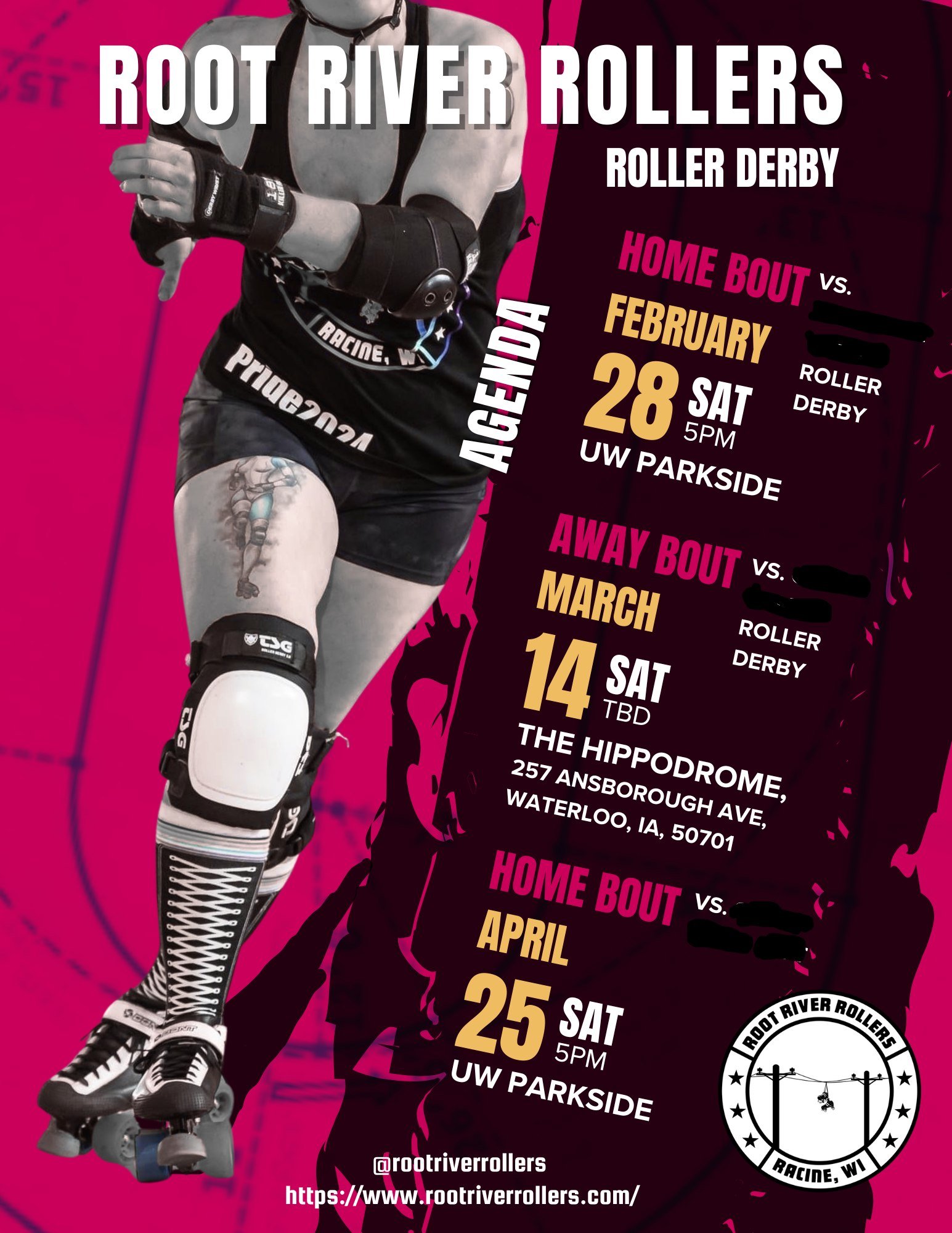 Riddle #2 to figure out who we're playing next! Good luck everybody, the answer will be revealed February 28 at UW Parkside 

Our rivals roll in from a northern domain,
Where rivers run through and forests are the terrain. 
Their name nods to creatur