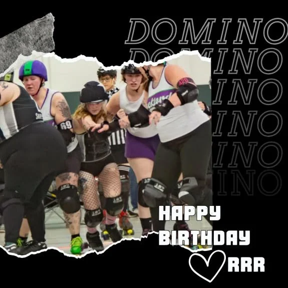 Happy Birthday Domino! Thank you for being such a driving force for the team, you literally always hustle, hit, and never quit. We hope you get to eat some cake today and aren't feeling to tired too celebrate after scrimmaging yesterday!!