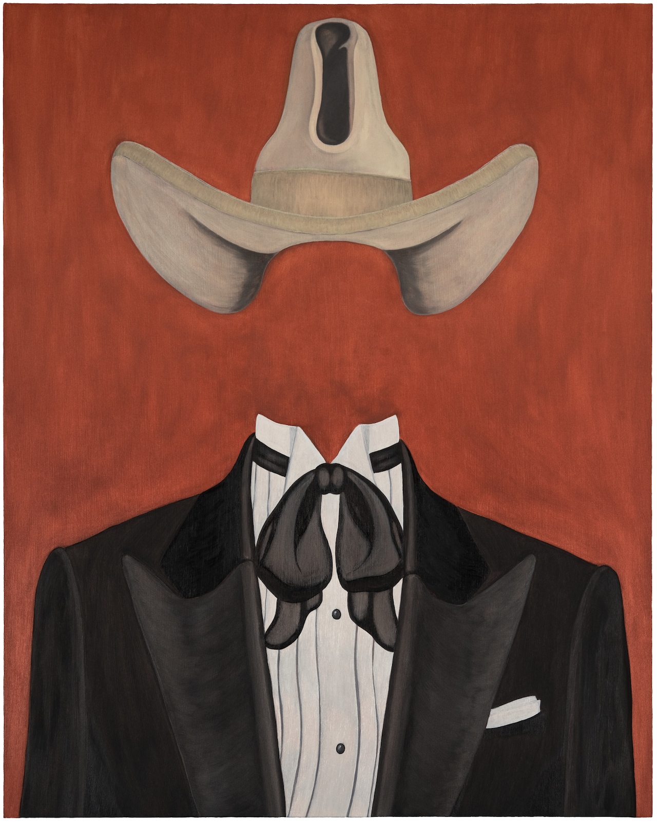 Formal at the Plaza | Oil on Panel | 30" x 24" | FAR WEST Austin
