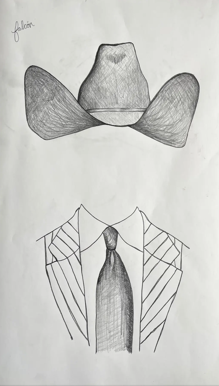 Cowboy Portrait | Graphite on Paper | Private Collection