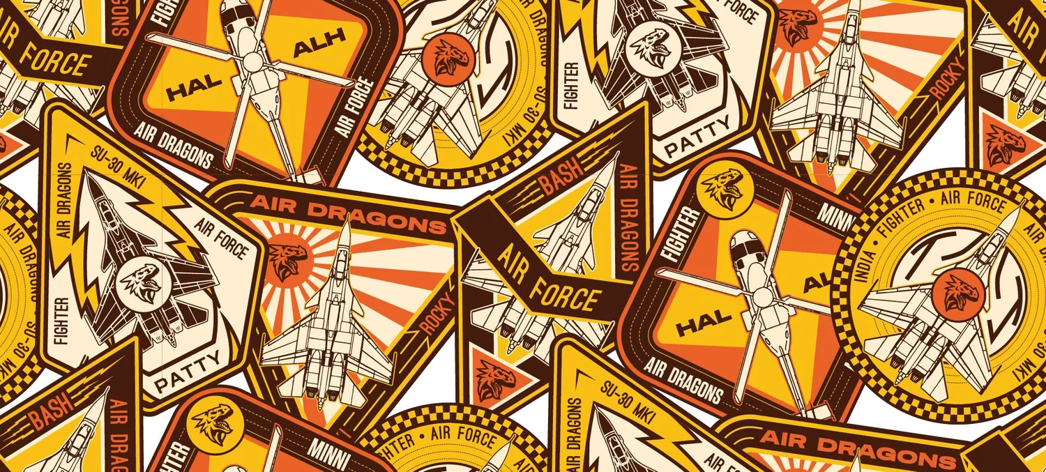Background Fighter Pattern Fighter Style Guide — Creative Director & designer