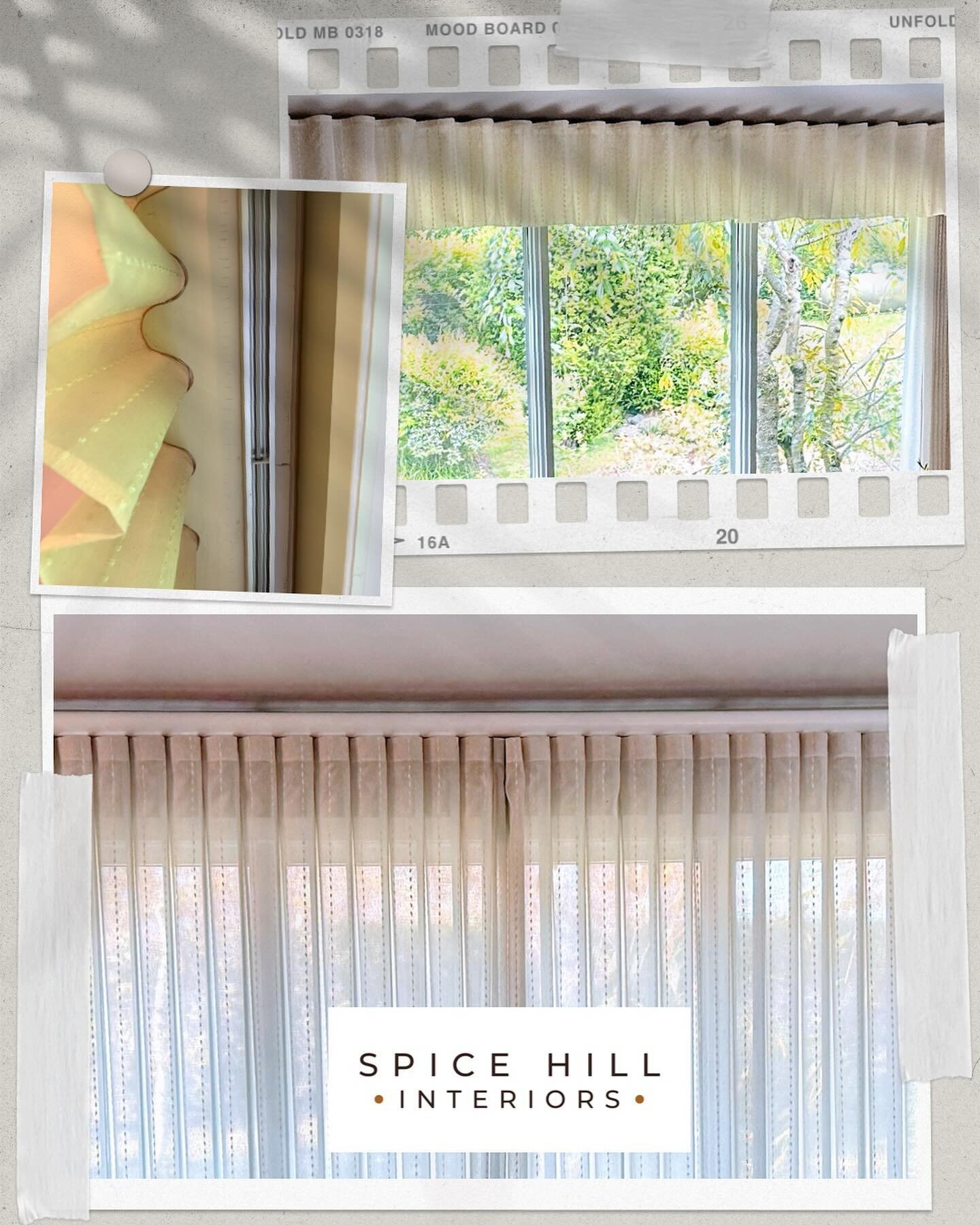 OPERATION SIMPLIFY!
Sometimes a room update doesn&rsquo;t mean a total redo! Removed those frilly valances from discontinued Hunter Douglas PermAlign Sheers and replaced them with custom wood track covers for a cleaner look.
#windowtreatmentsolutions