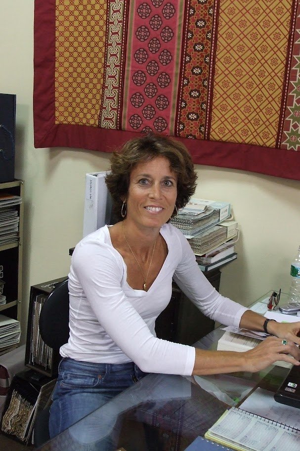 Spice Hill Interiors' founder and lead designer Karen Kline at her store in Ossining NY