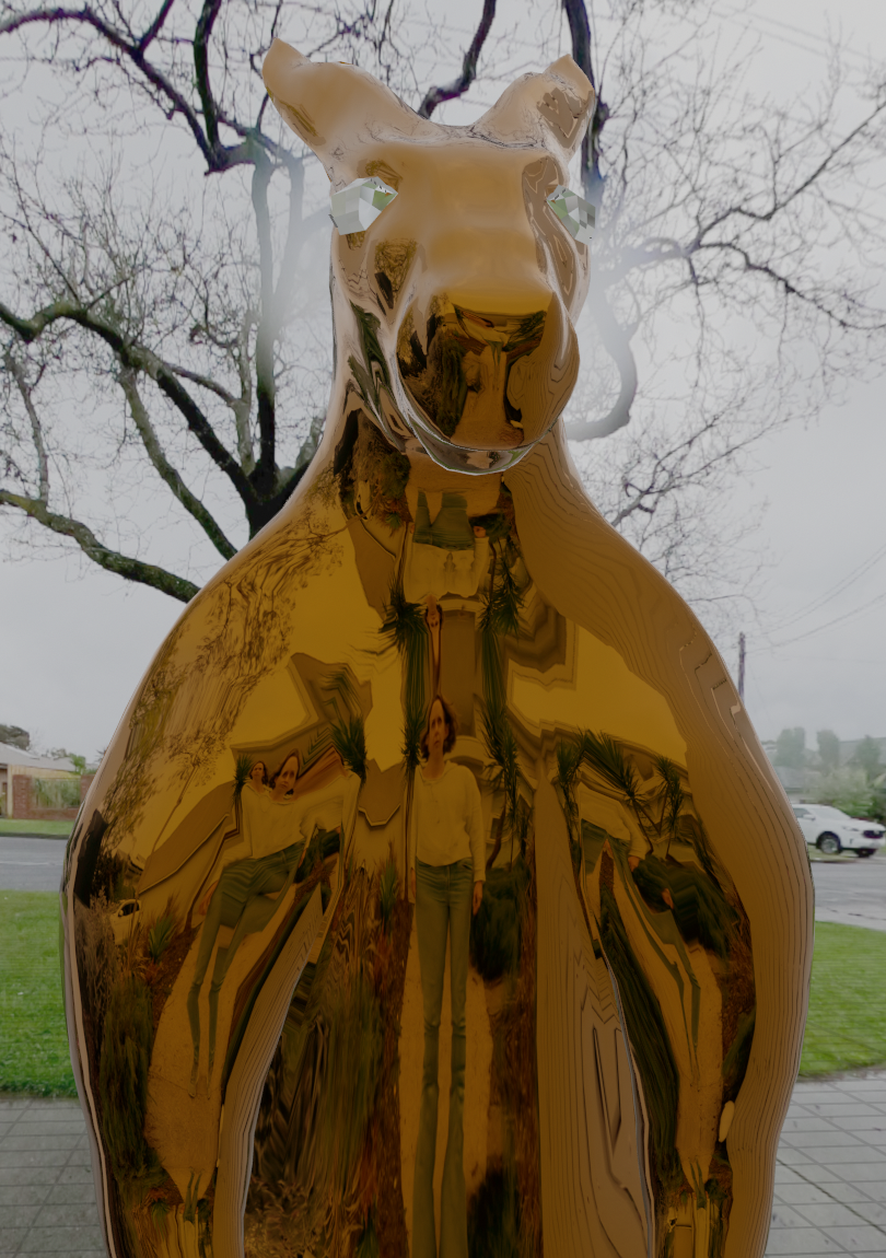 Why is the Kangaroo made of Gold?