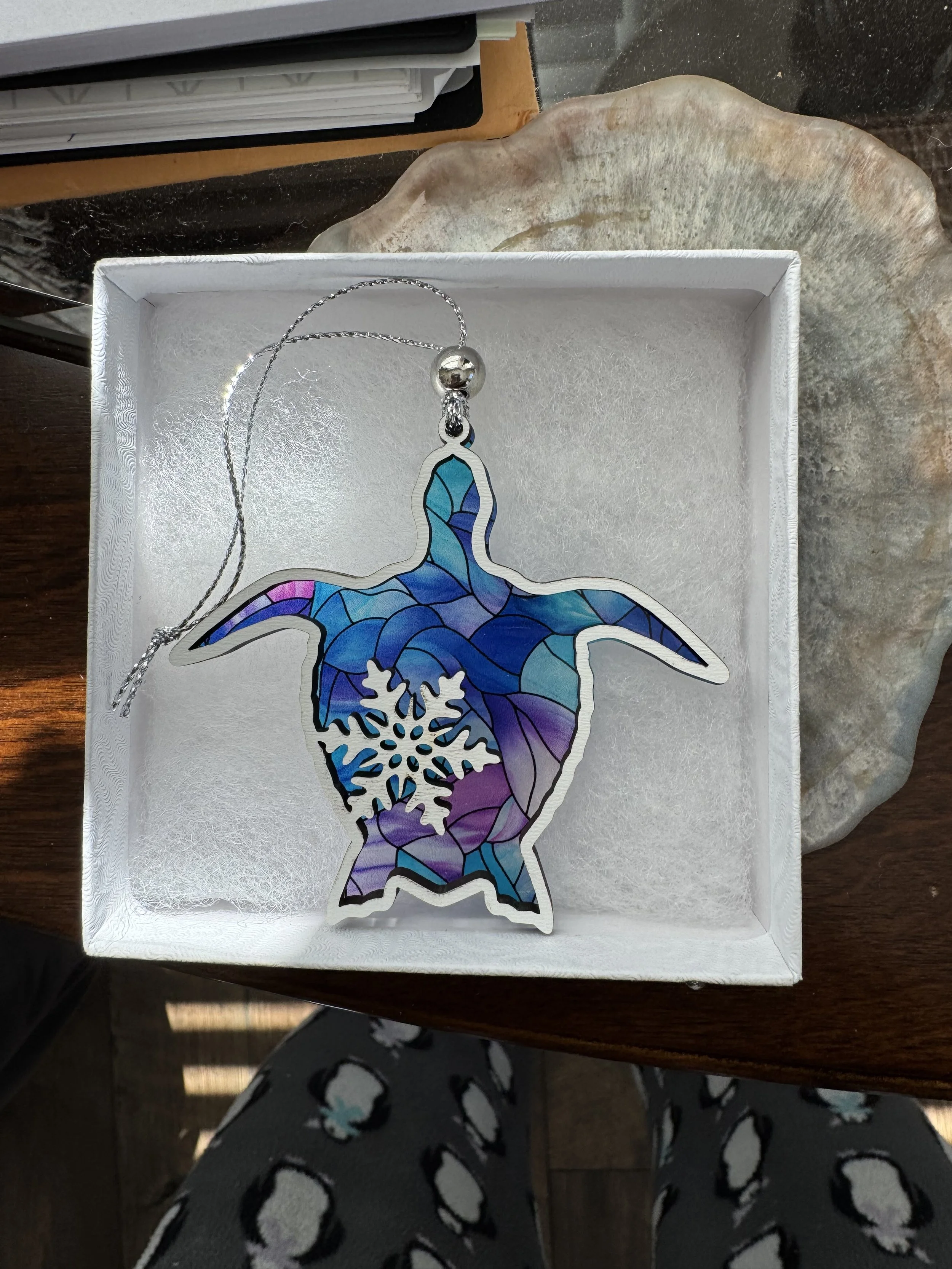 Coastal Sea Turtle Ornament