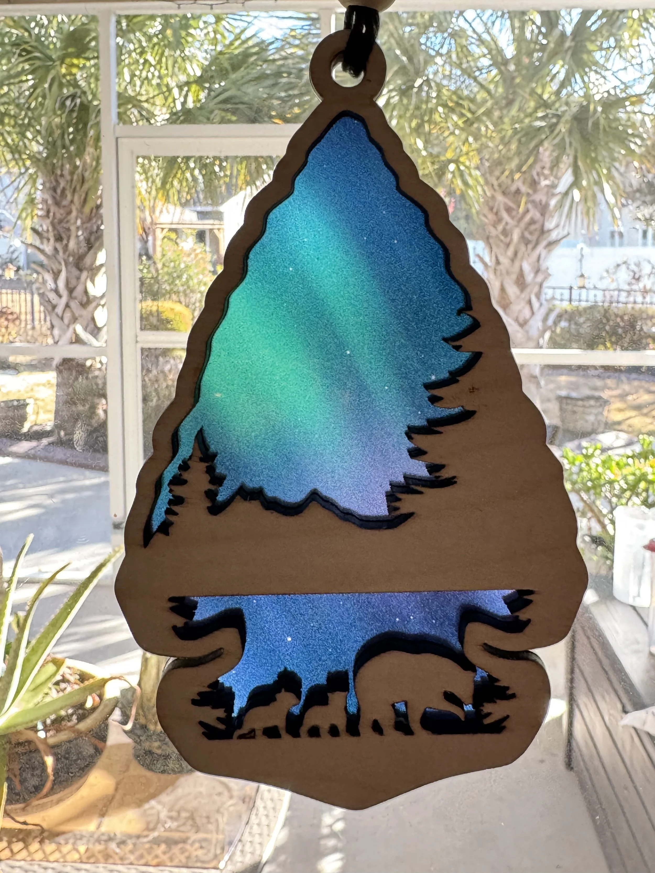 Arrowhead Bear Suncatcher